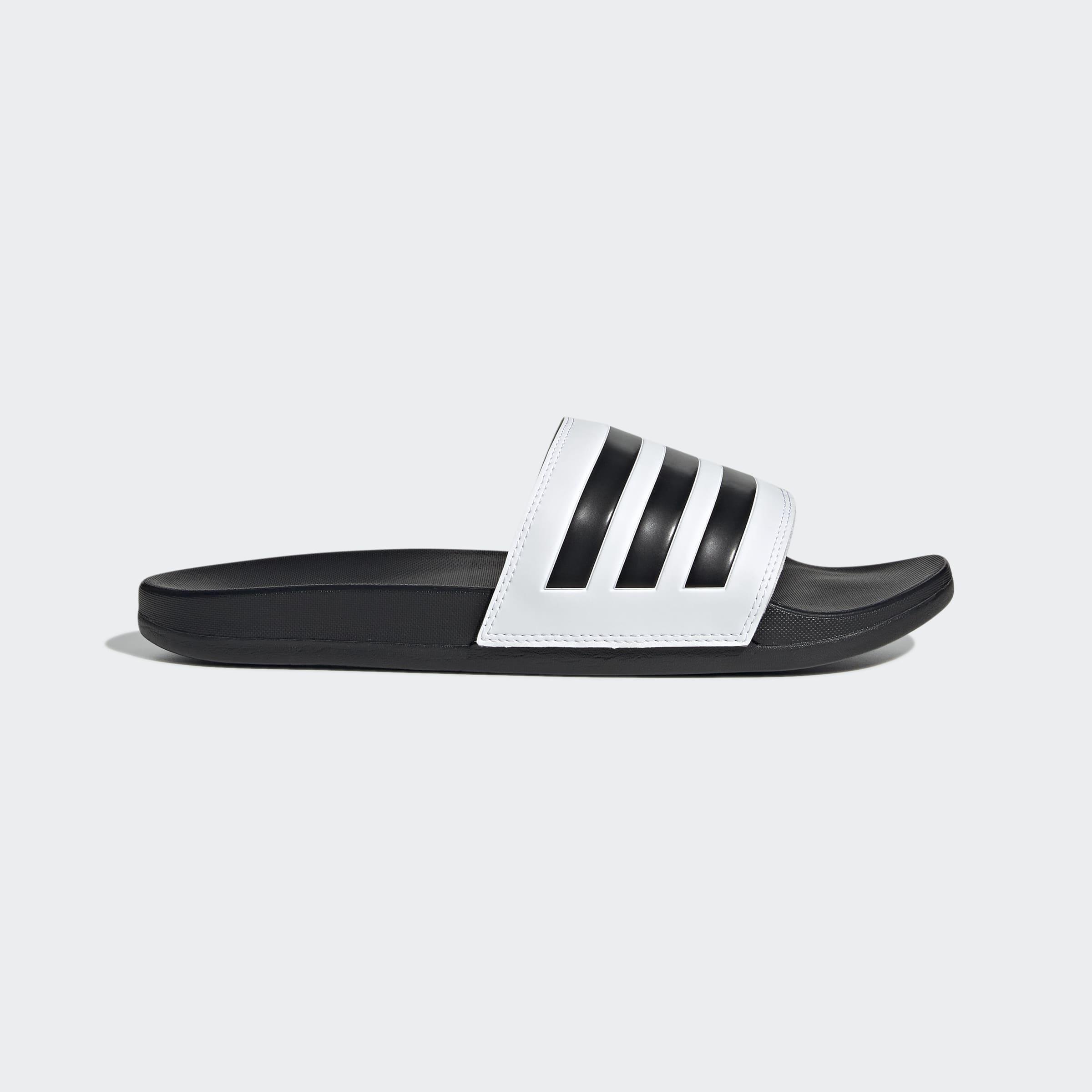 Unisex Adilette Comfort Slides, White