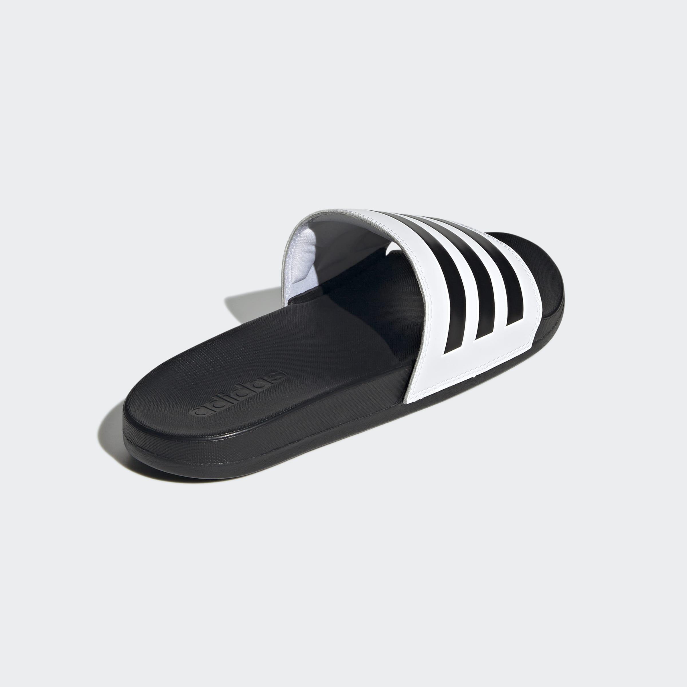Unisex Adilette Comfort Slides, White, A901_ONE, large image number 3