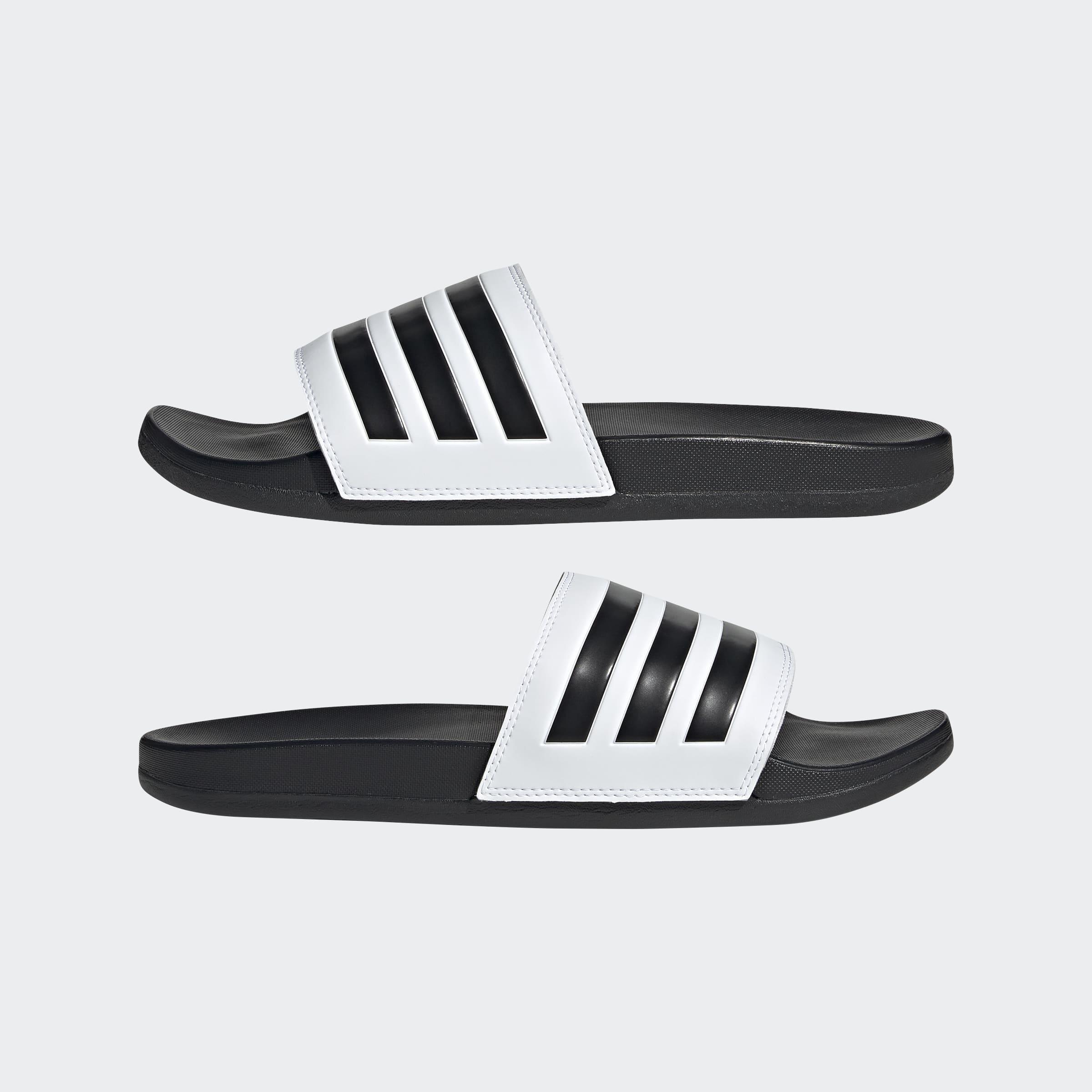 Unisex Adilette Comfort Slides, White, A901_ONE, large image number 7