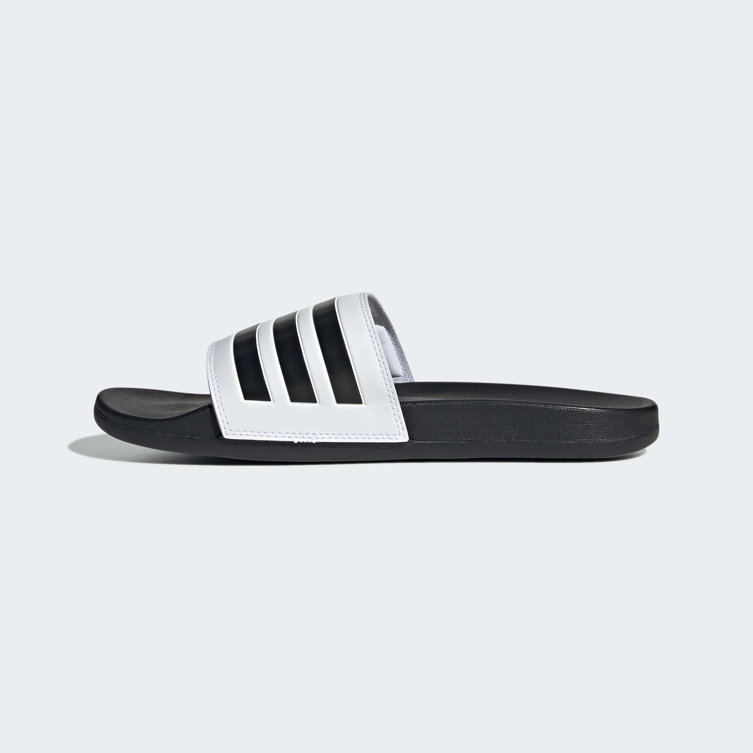 Unisex Adilette Comfort Slides, White, A901_ONE, large image number 8