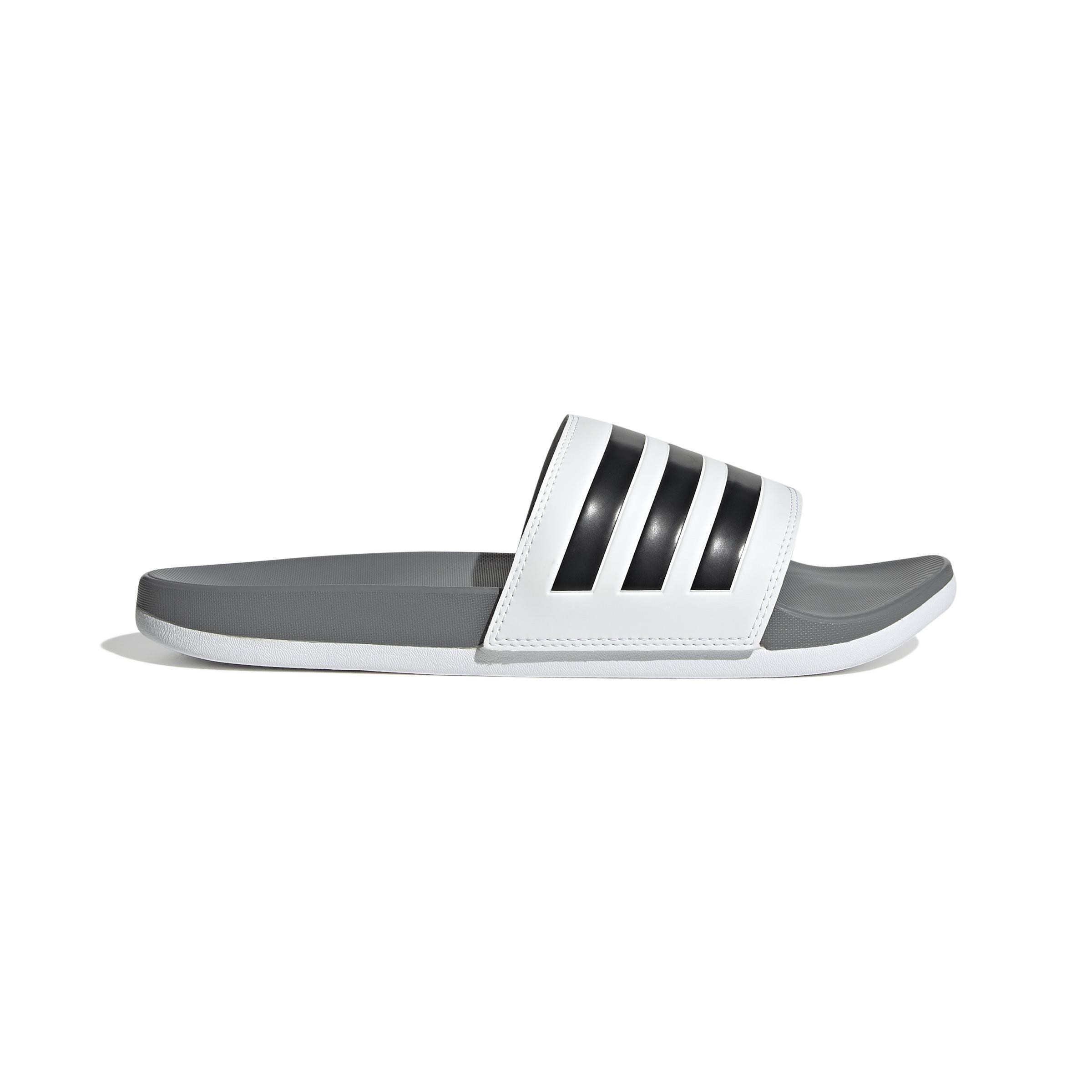 Unisex Adilette Comfort Slides, White, A901_ONE, large image number 0