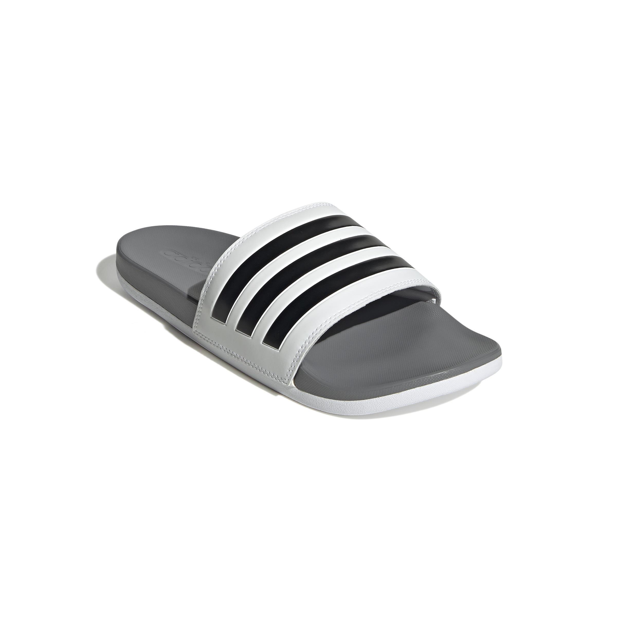 Unisex Adilette Comfort Slides, White, A901_ONE, large image number 2
