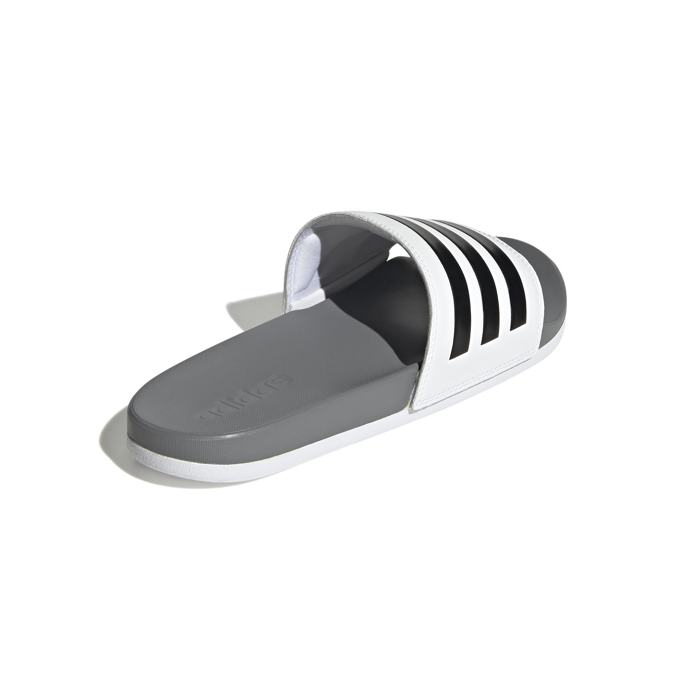 Unisex Adilette Comfort Slides, White, A901_ONE, large image number 3