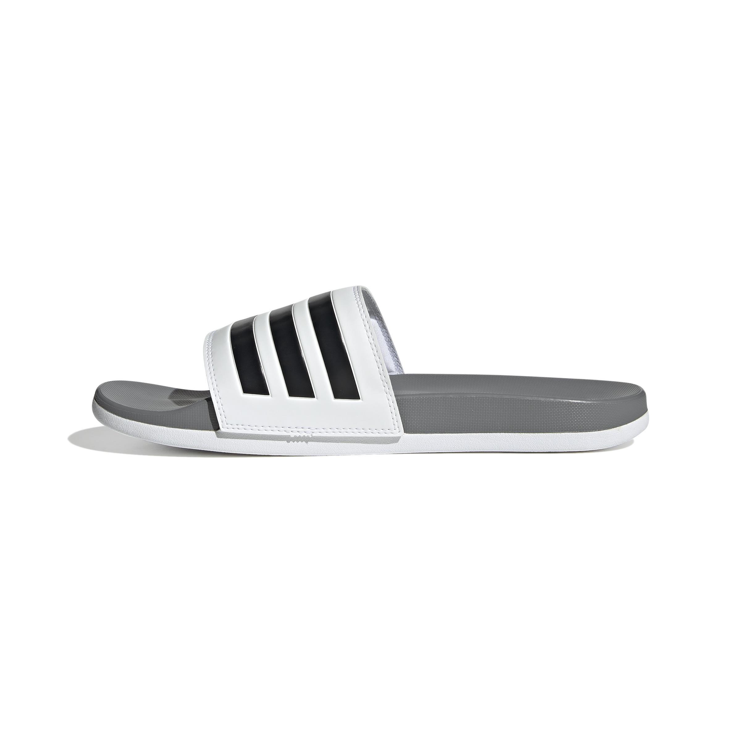 Unisex Adilette Comfort Slides, White, A901_ONE, large image number 7