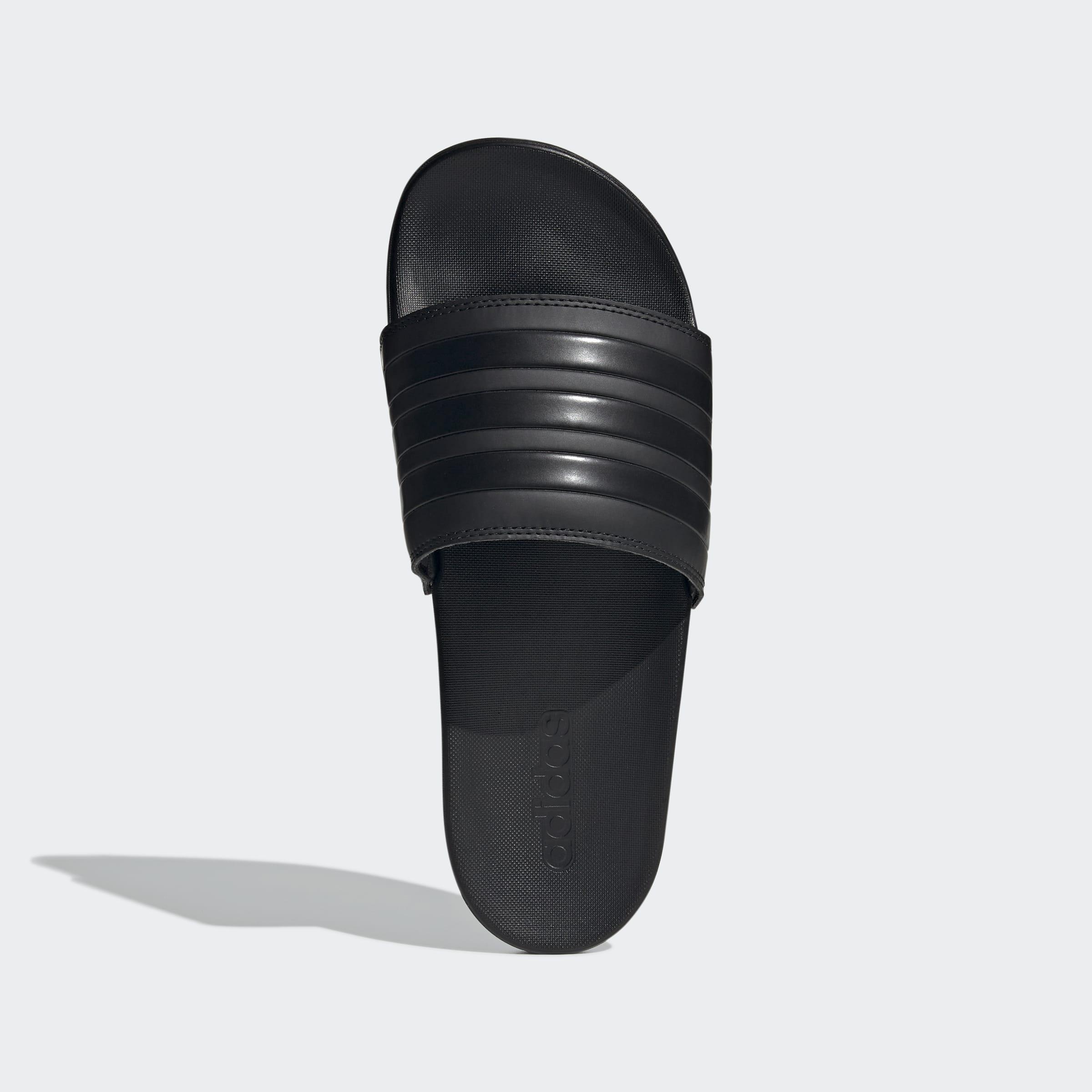 Unisex Adilette Comfort Slides, Black, A901_ONE, large image number 1