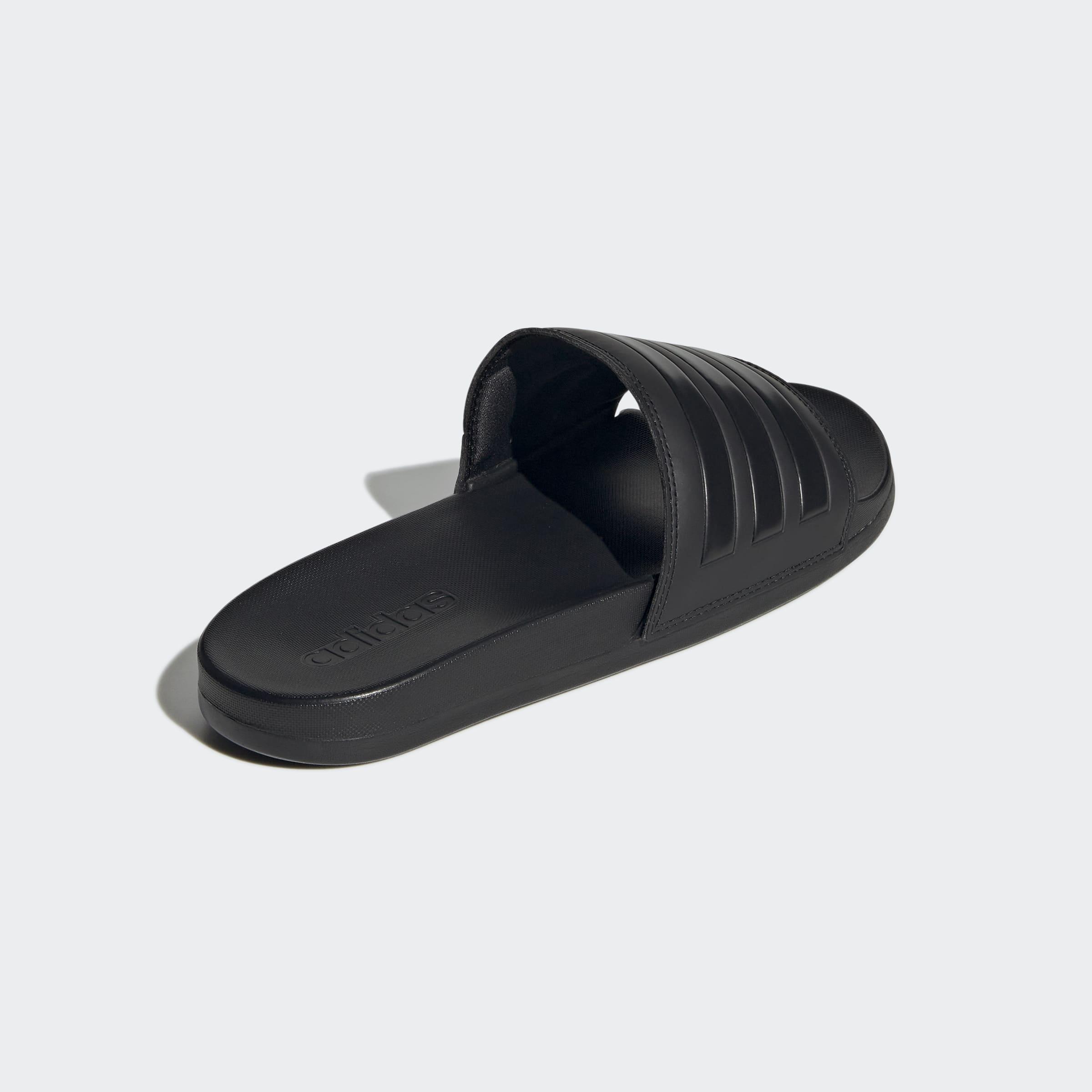 Unisex Adilette Comfort Slides, Black, A901_ONE, large image number 3