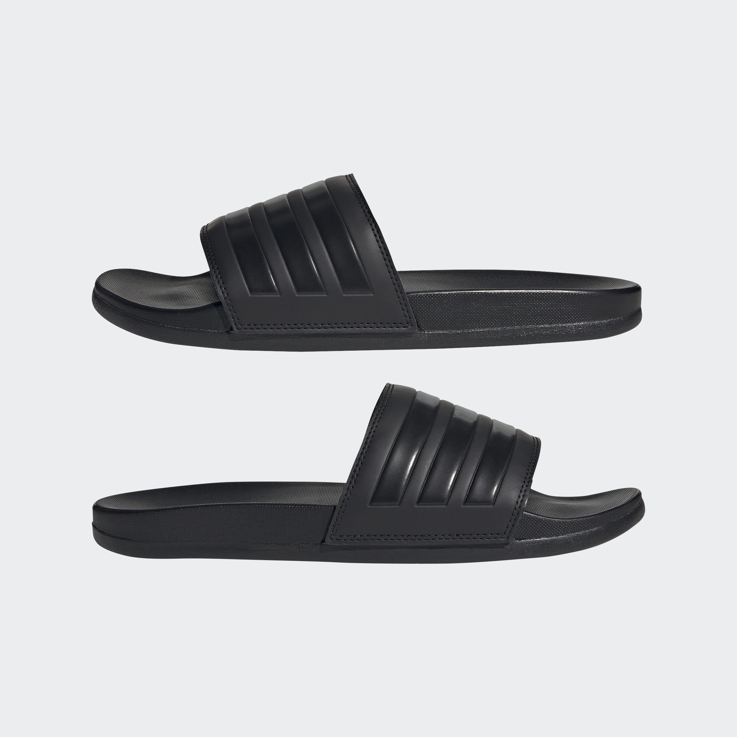 Unisex Adilette Comfort Slides, Black, A901_ONE, large image number 6
