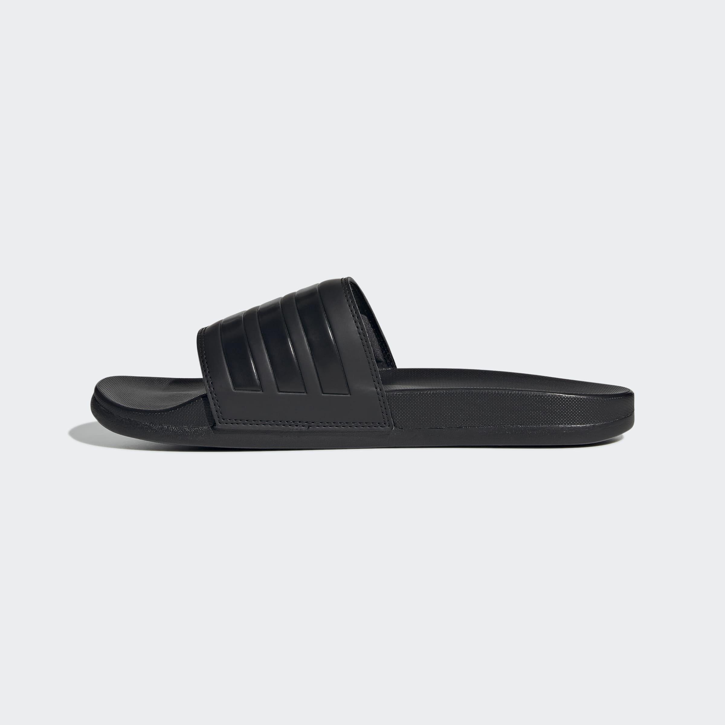 Unisex Adilette Comfort Slides, Black, A901_ONE, large image number 8