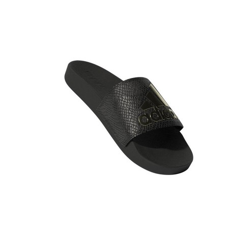 Women Adilette Comfort Slides, Black, A901_ONE, large image number 13