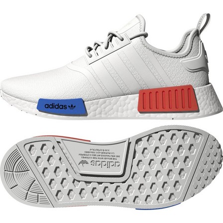 Men Nmd_R1 Shoes Ftwr, White, A901_ONE, large image number 18