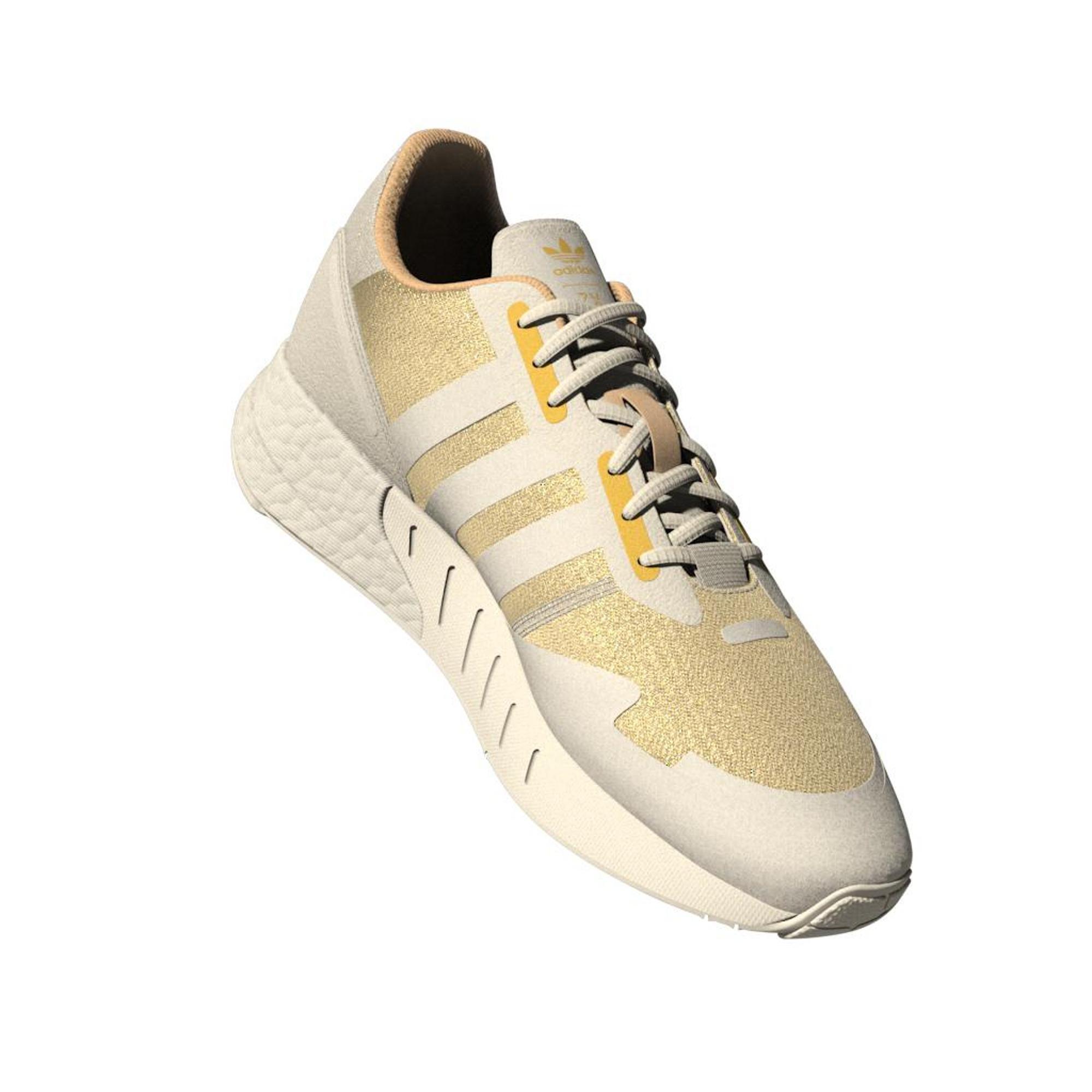 Zx 1K Boost Shoes, White, , large image number 10