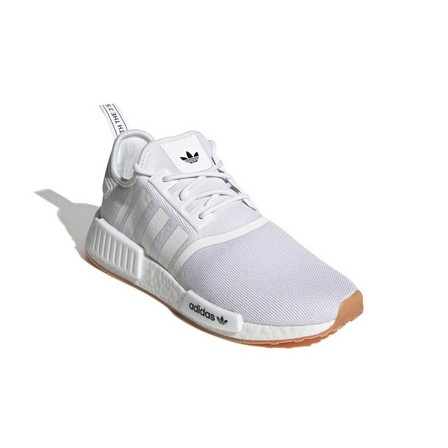 Men Nmd_R1 Primeblue Shoes Ftwr, White, A901_ONE, large image number 1