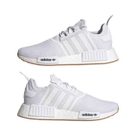 Men Nmd_R1 Primeblue Shoes Ftwr, White, A901_ONE, large image number 10