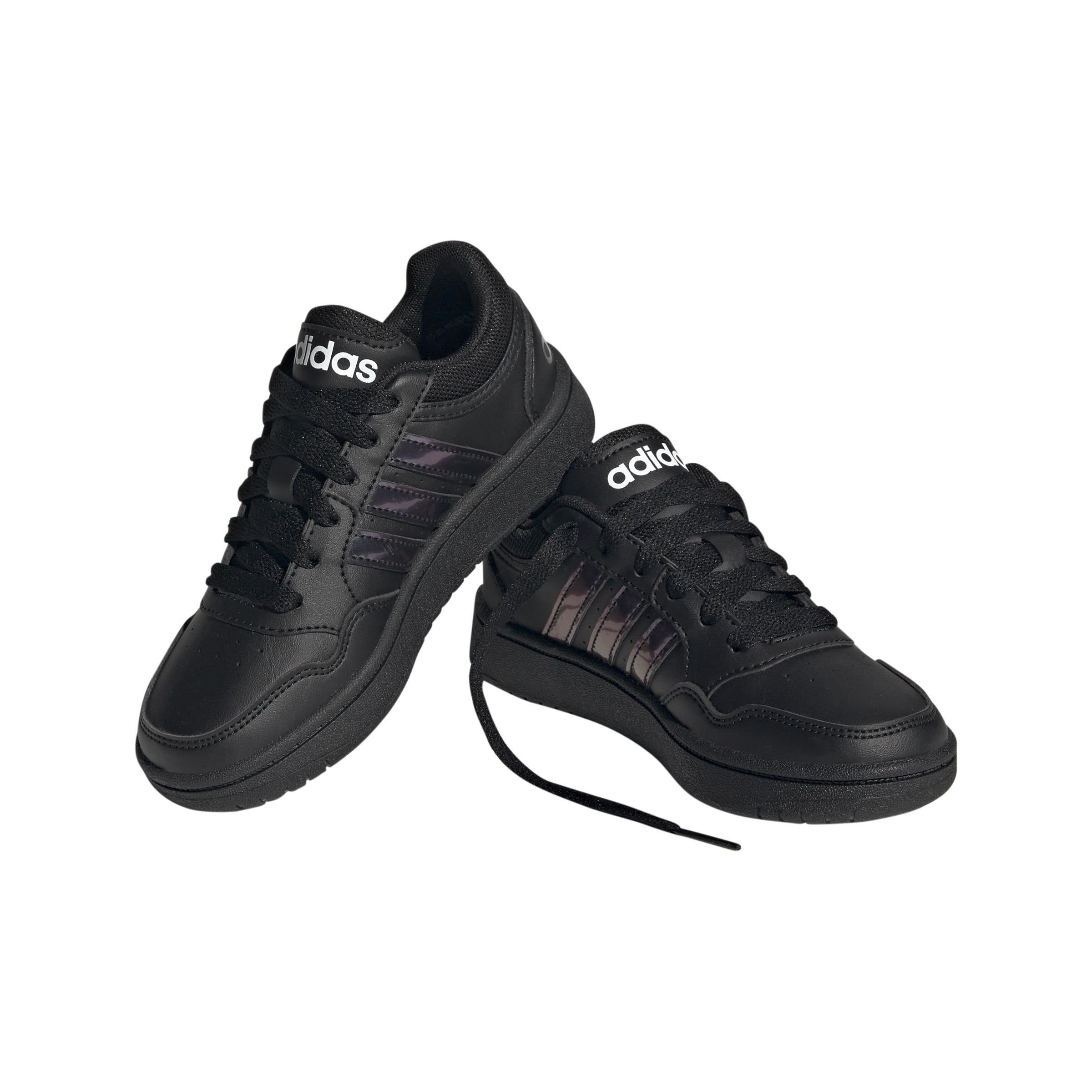 Unisex Kids Hoops Shoes, Black, A901_ONE, large image number 2