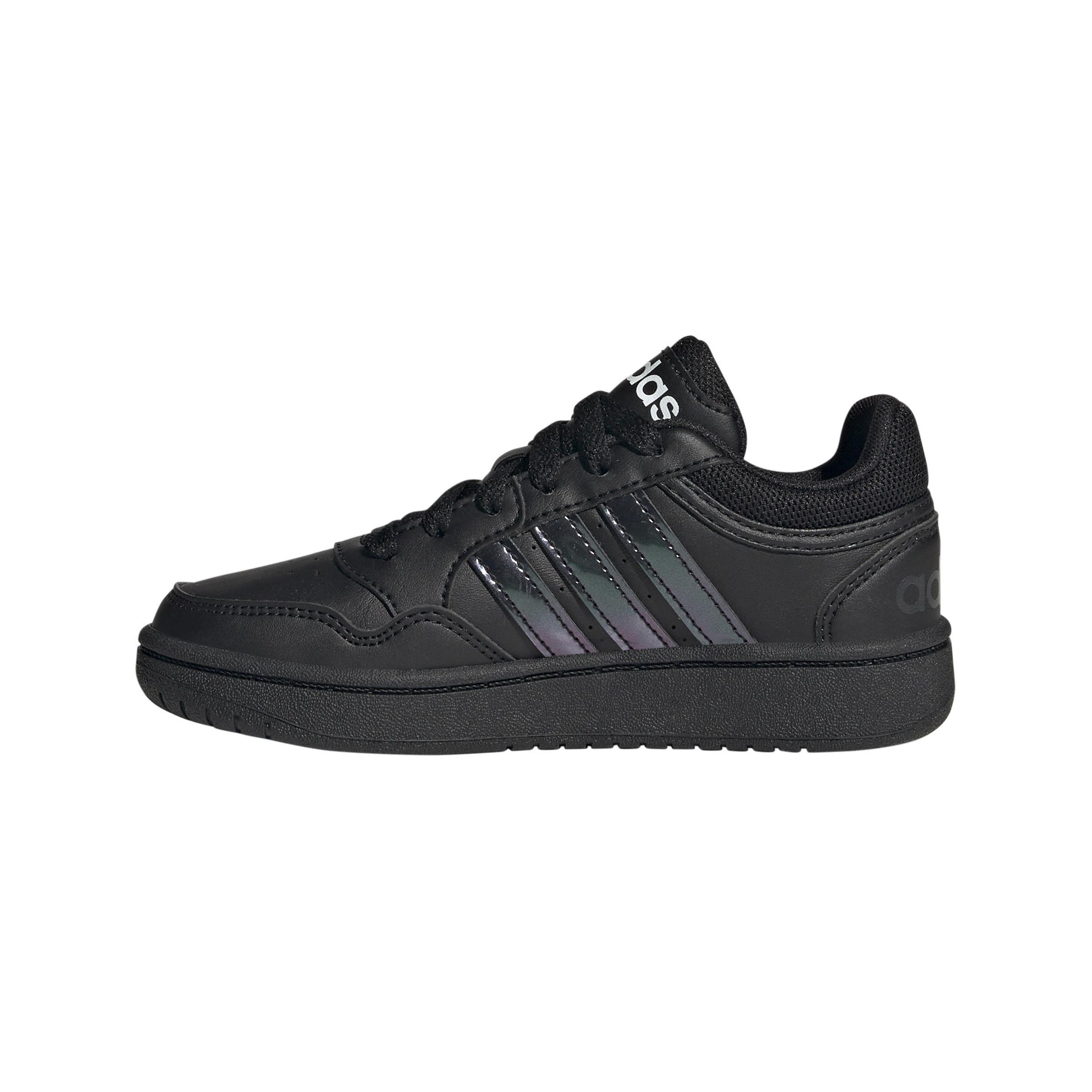 Unisex Kids Hoops Shoes, Black, A901_ONE, large image number 7