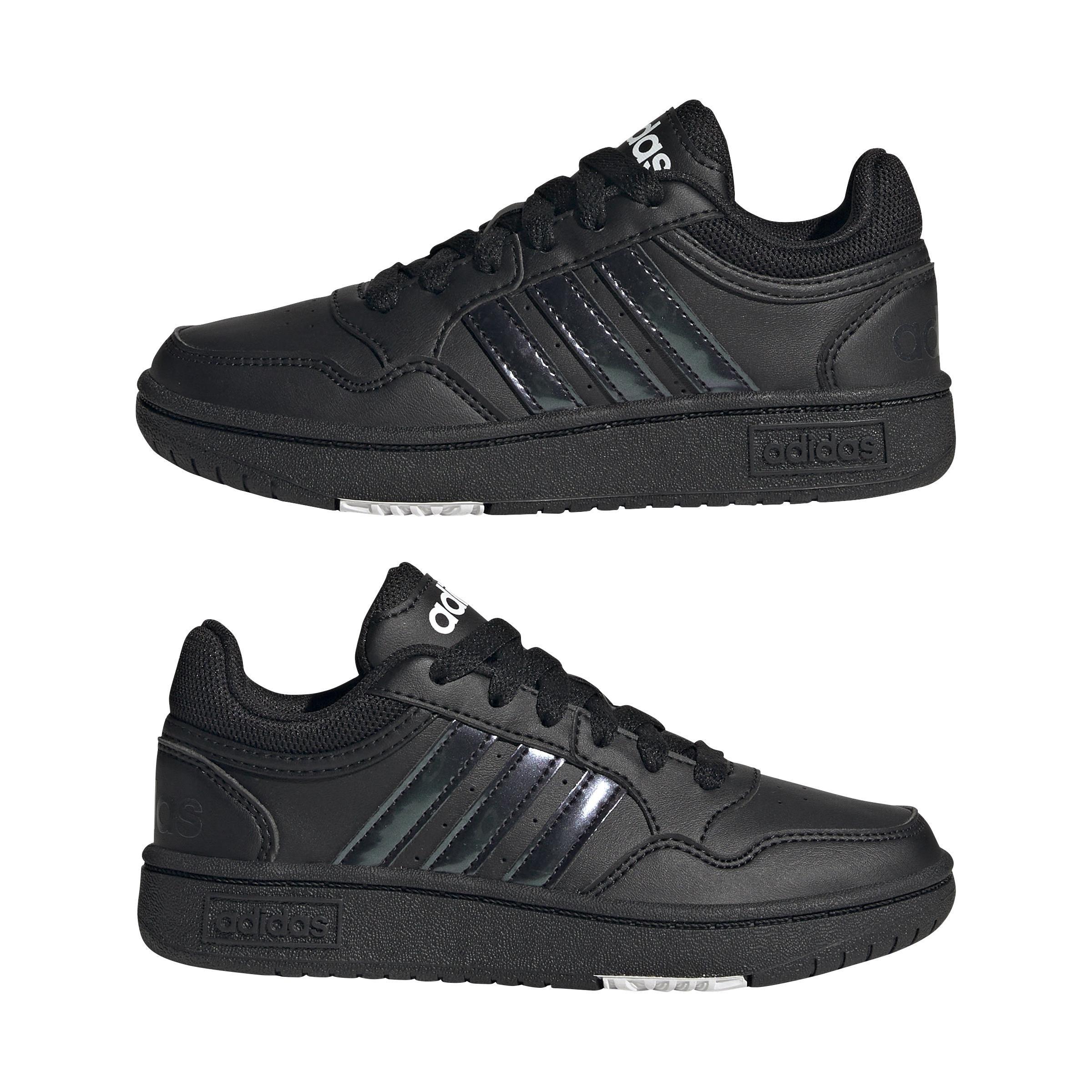 Unisex Kids Hoops Shoes, Black, A901_ONE, large image number 9