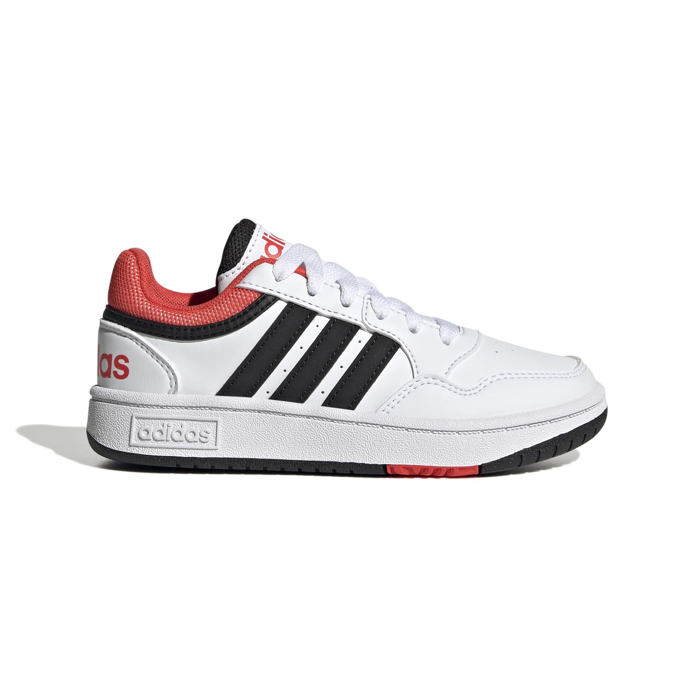 Unisex Kids Hoops Shoes, White, , large image number 0