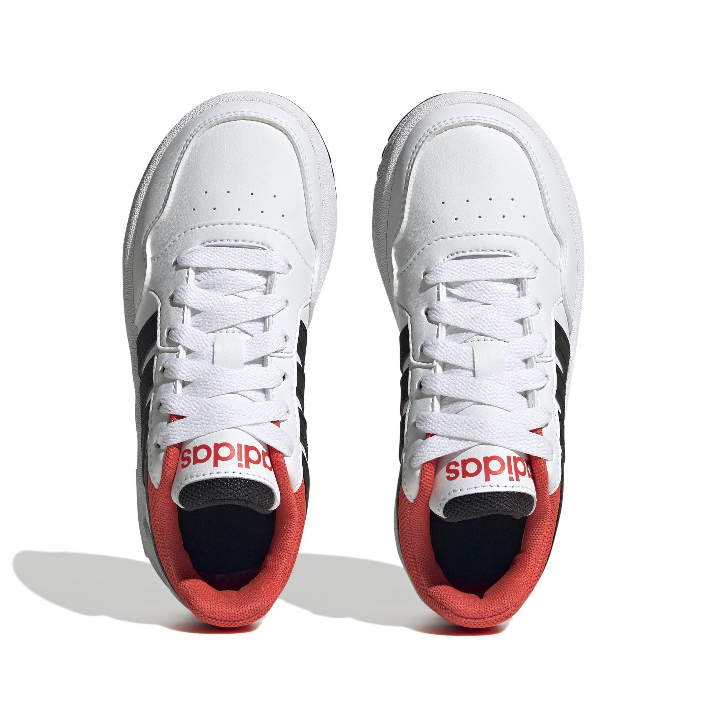 Unisex Kids Hoops Shoes, White, A901_ONE, large image number 1