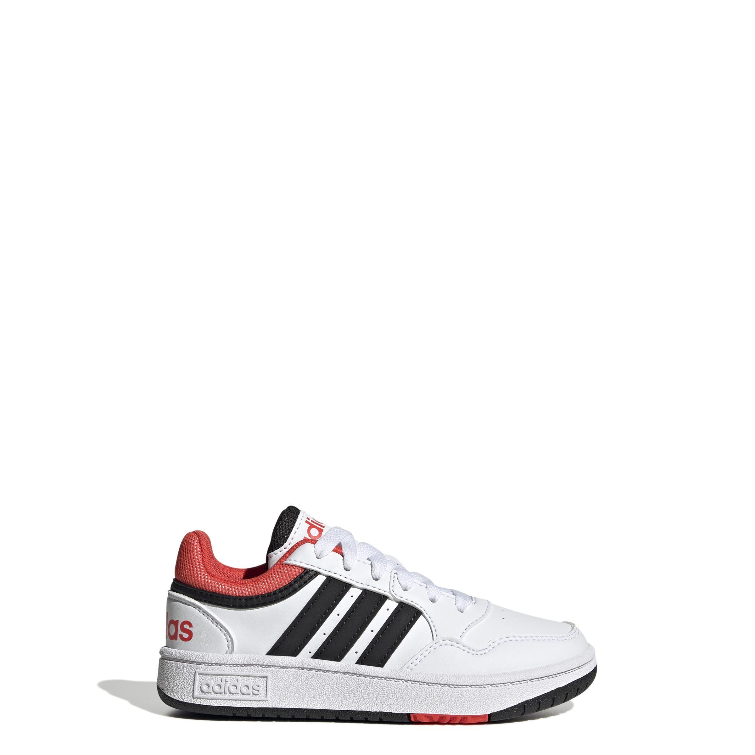 Unisex Kids Hoops Shoes, White, , large image number 8