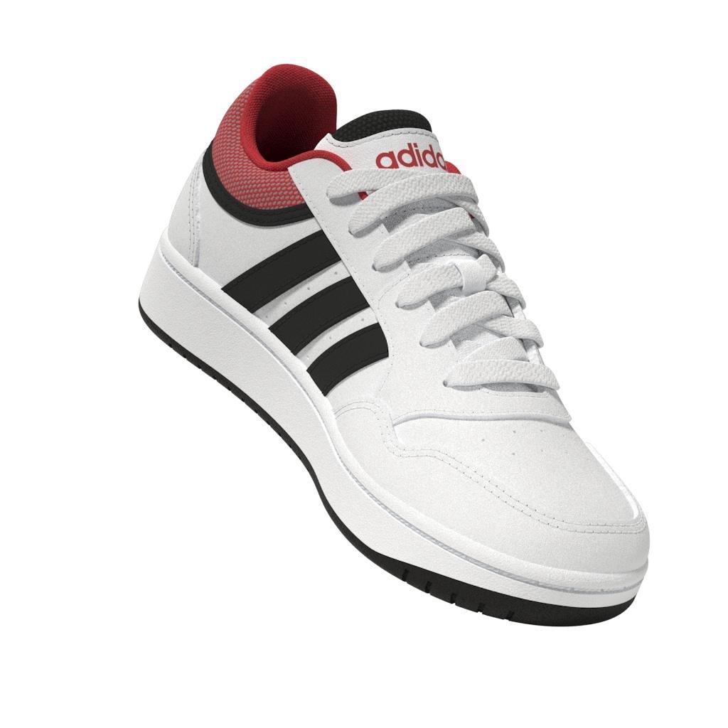 Unisex Kids Hoops Shoes, White, , large image number 10