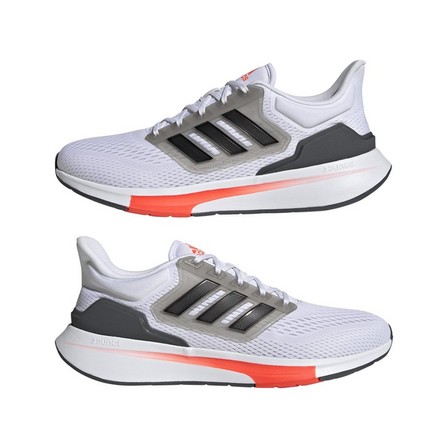 Men Eq21 Run Shoes, White, A901_ONE, large image number 13