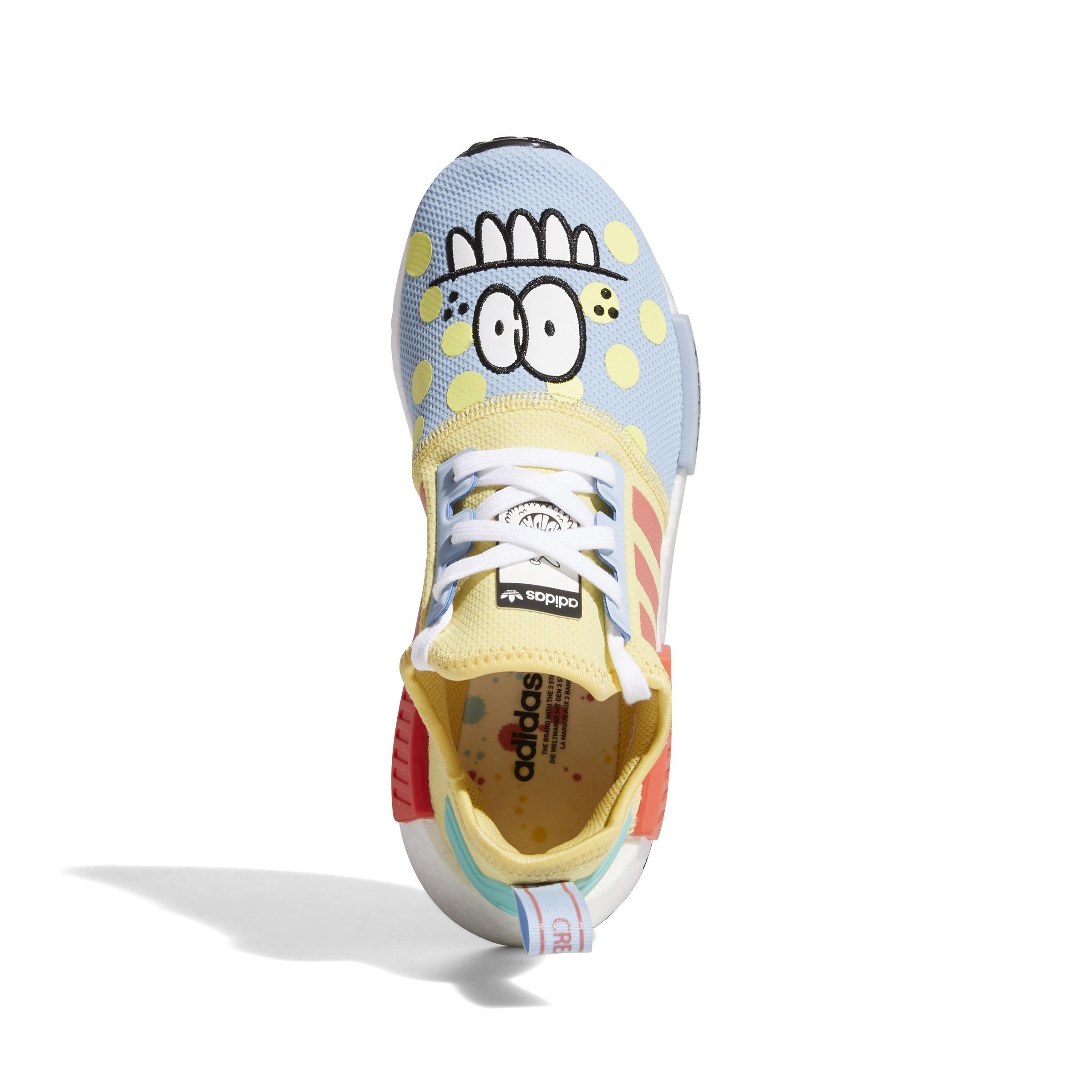 Unisex Kids Kevin Lyons Nmd_R1 Refined Shoes, Brown, , large image number 5
