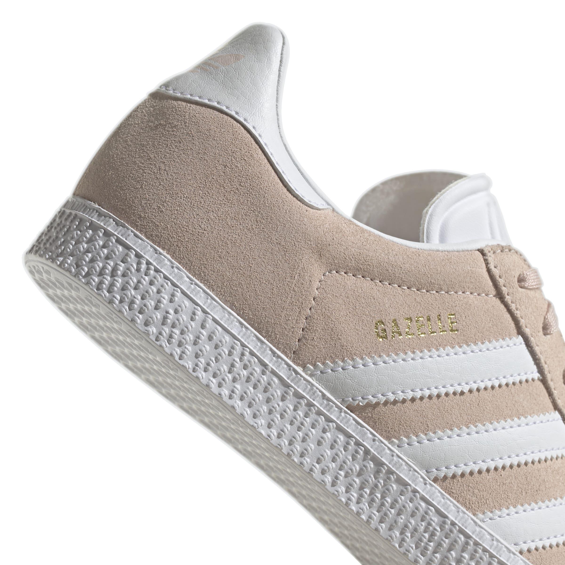 Unisex Kids Gazelle Shoes, Pink, A901_ONE, large image number 5
