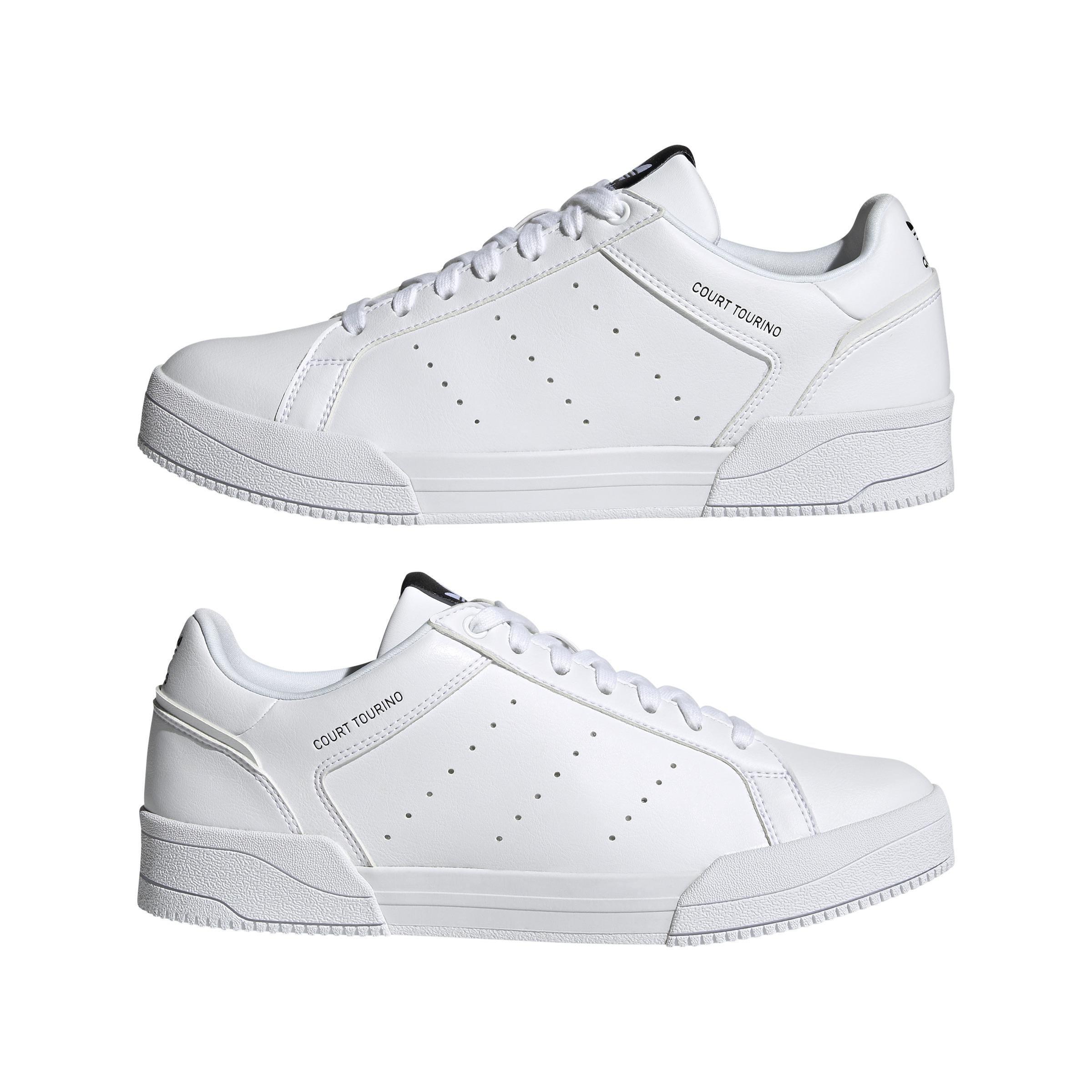 Court Tourino Shoes, White, A901_ONE, large image number 5