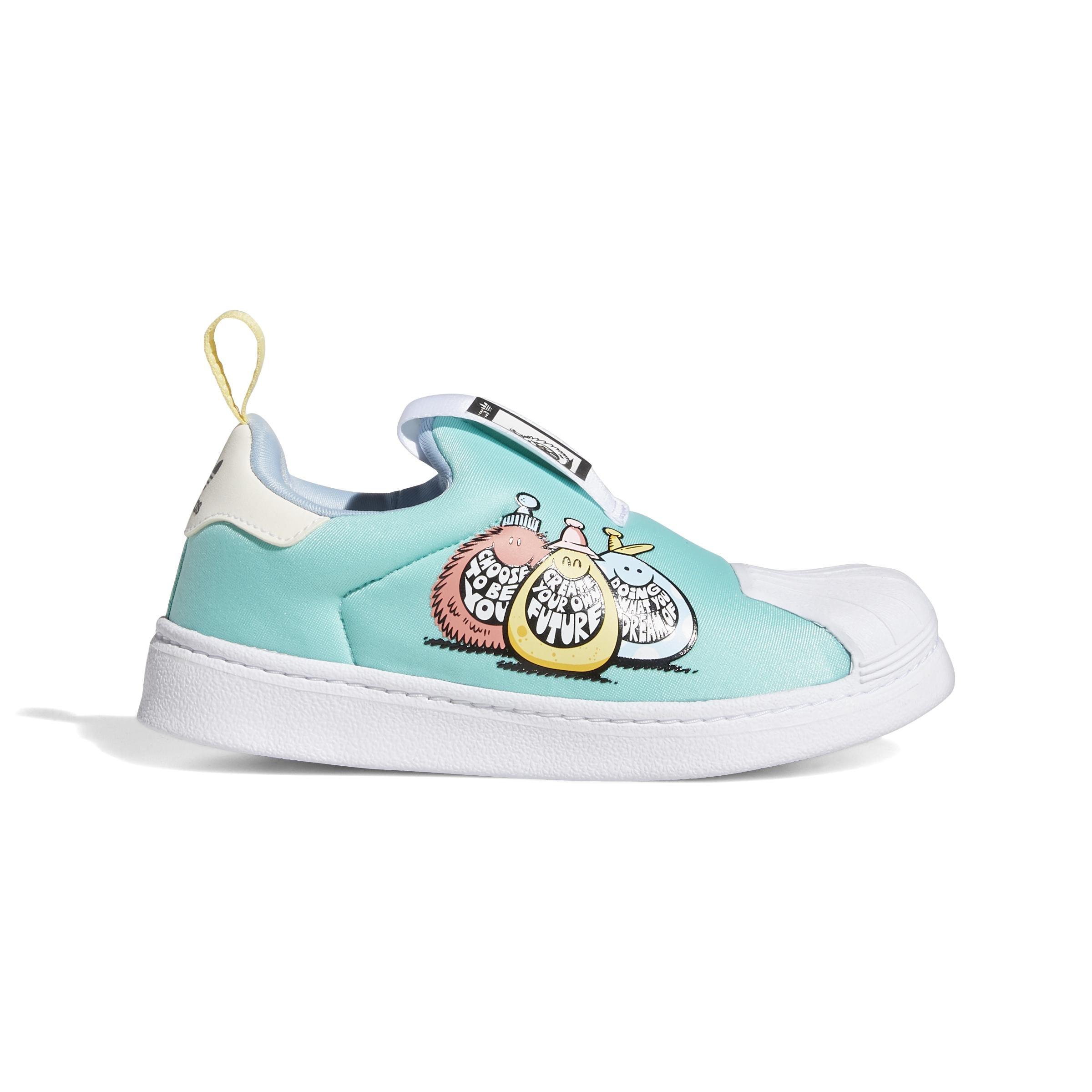 Unisex Kids Kevin Lyons Superstar 360 Shoes, Blue, A901_ONE, large image number 0
