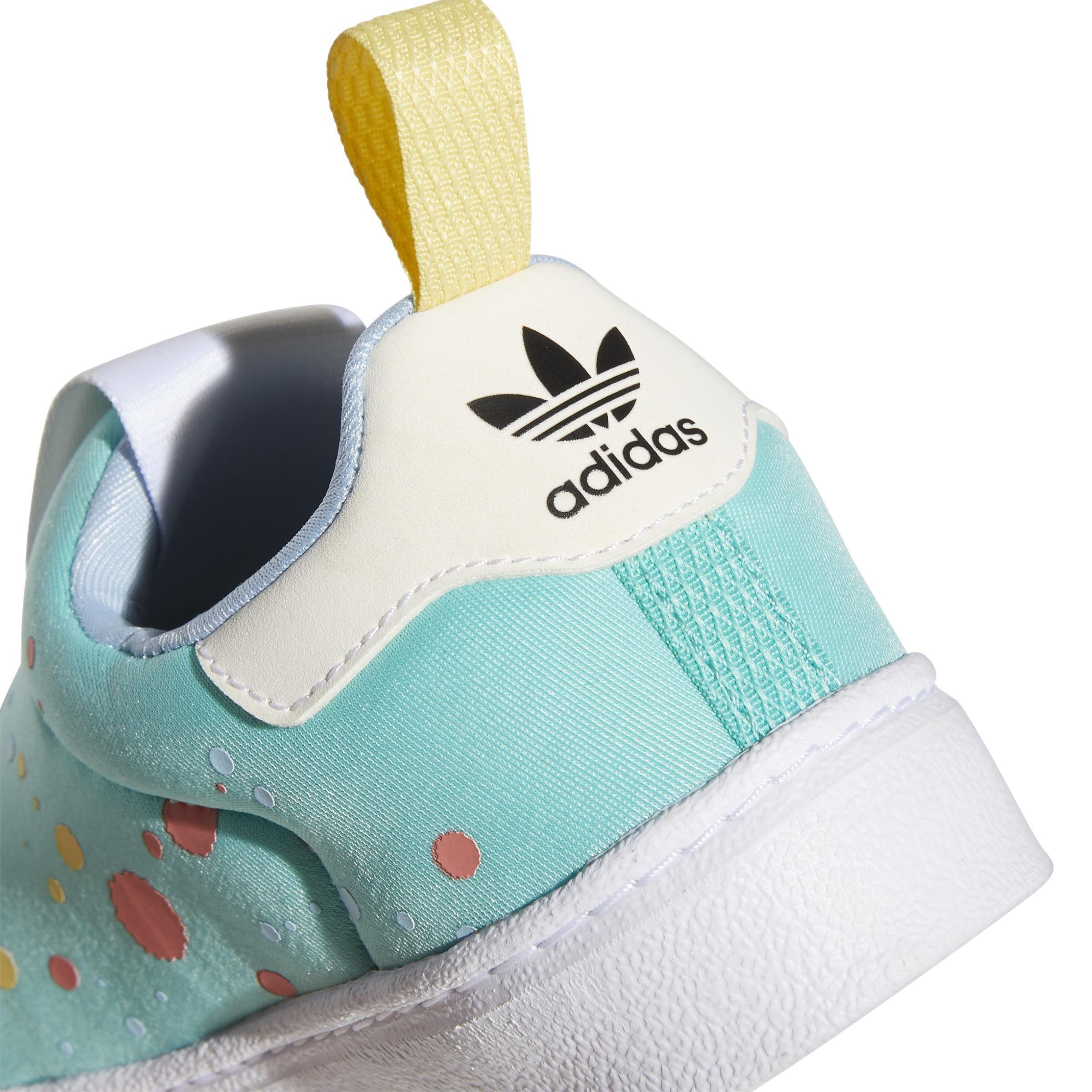 Unisex Kids Kevin Lyons Superstar 360 Shoes, Blue, A901_ONE, large image number 4