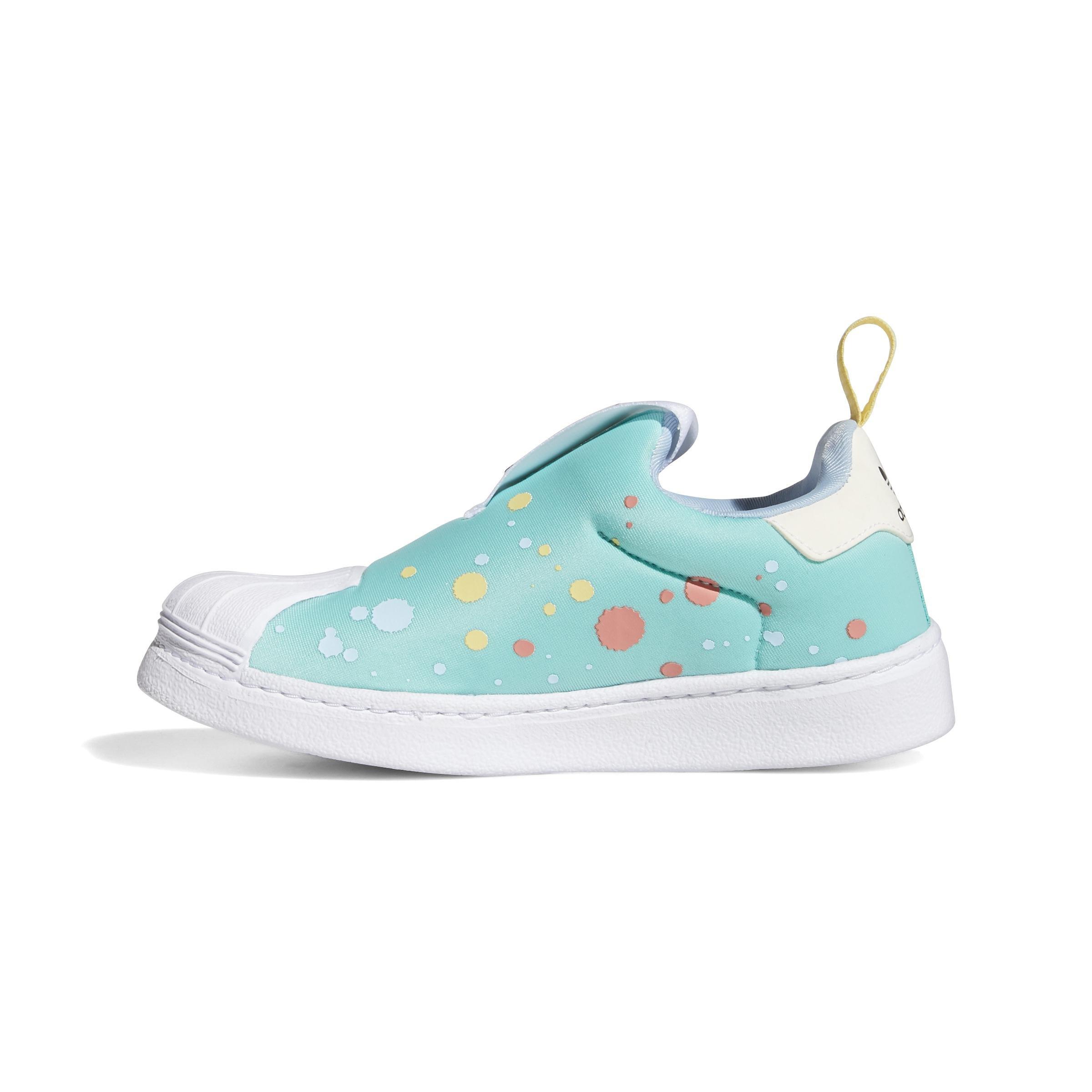 Unisex Kids Kevin Lyons Superstar 360 Shoes, Blue, A901_ONE, large image number 6