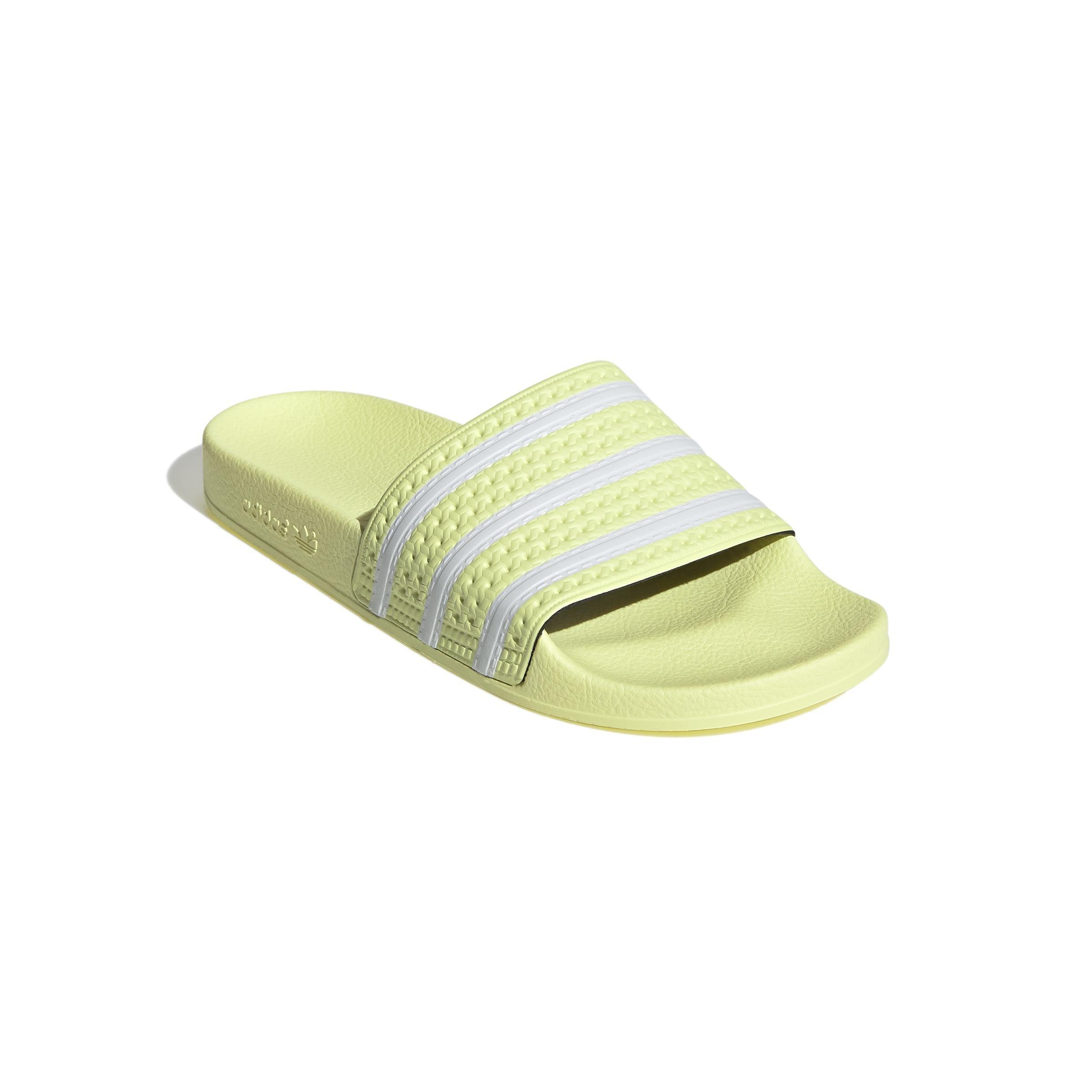 adilette Slides, Yellow, A901_ONE, large image number 0