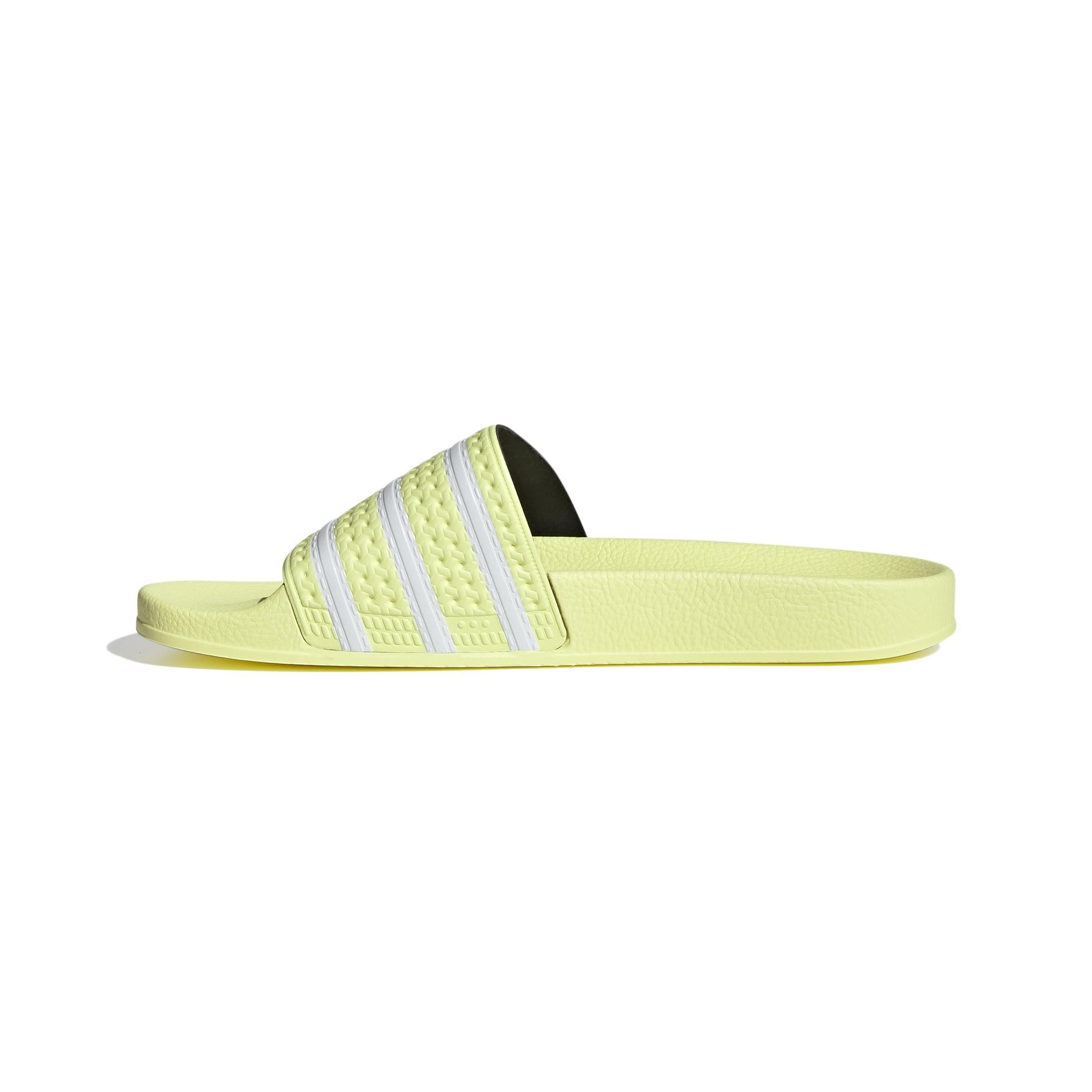 adilette Slides, Yellow, A901_ONE, large image number 7