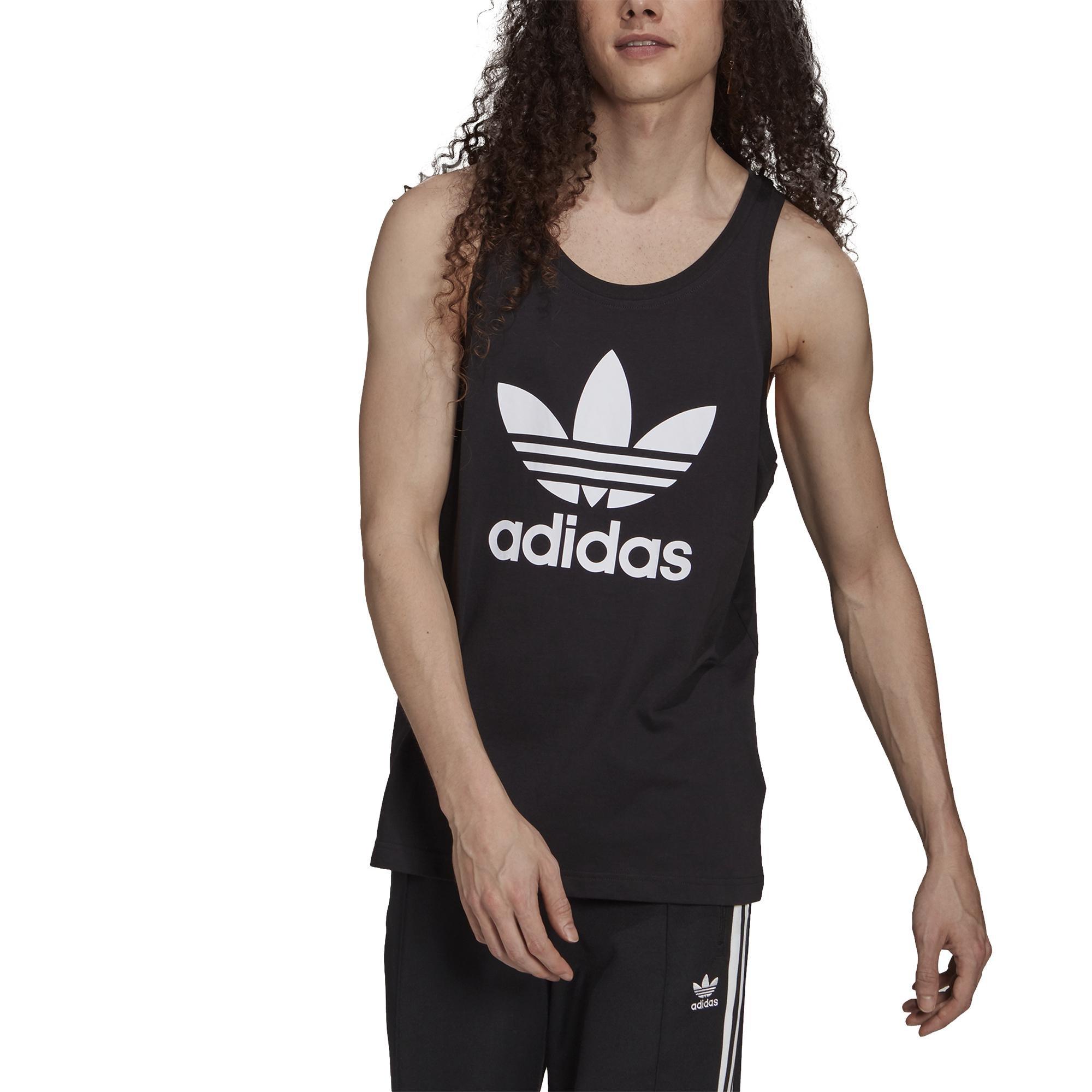 Adicolor Classics Trefoil Tank Top, Black, , large image number 2