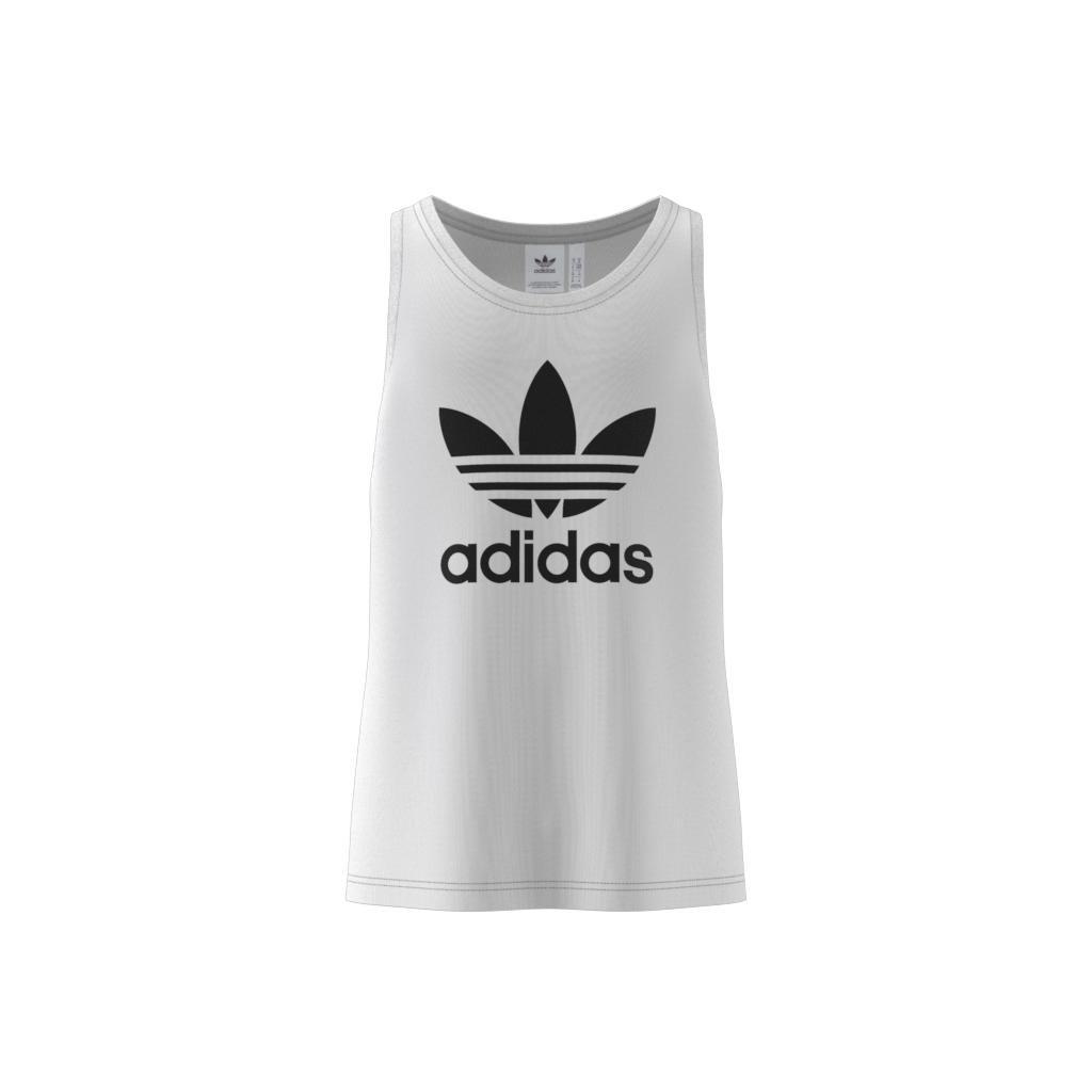 Adicolor Classics Trefoil Tank Top, White, A901_ONE, large image number 2