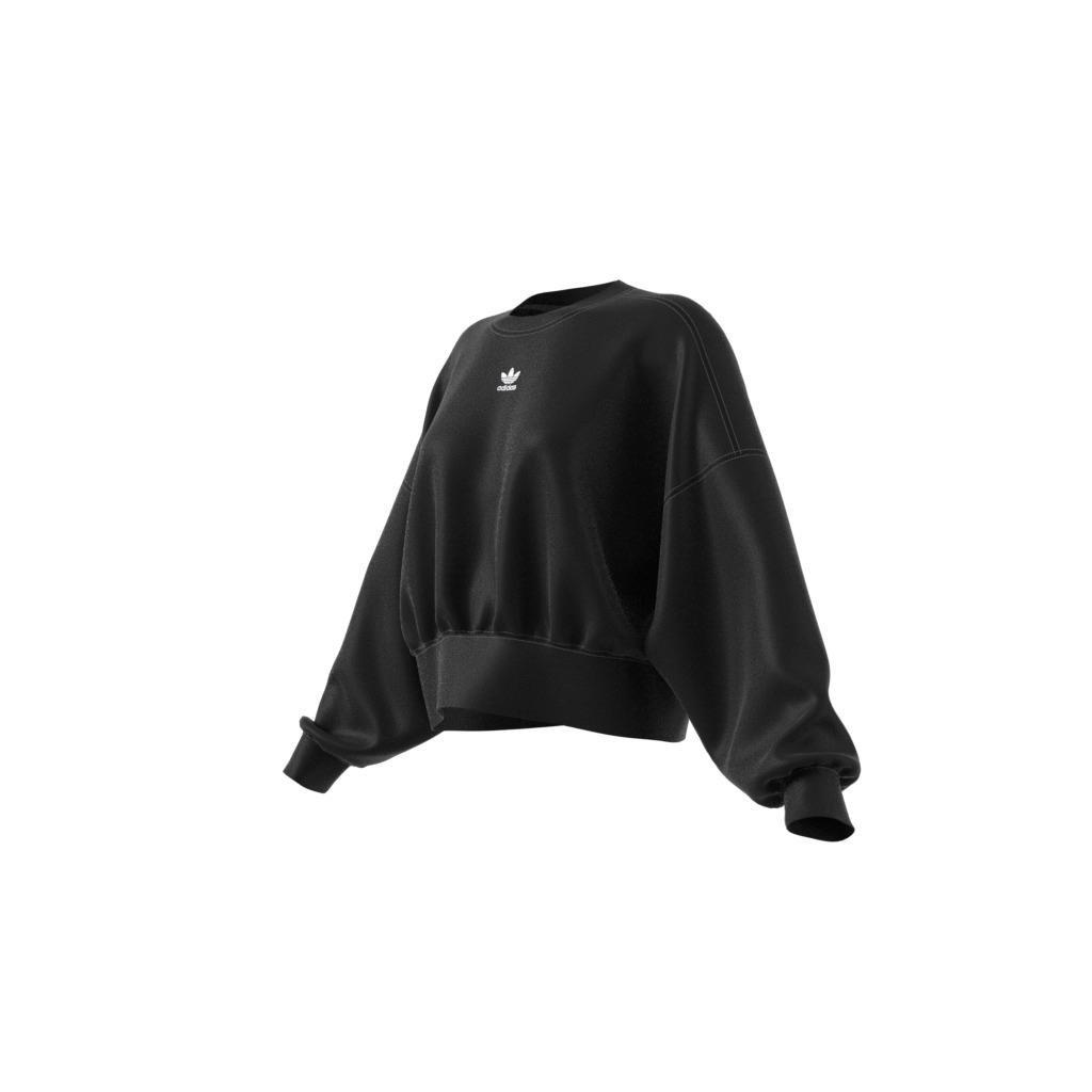 Adicolor Essentials Fleece Sweatshirt, Black, , large image number 3