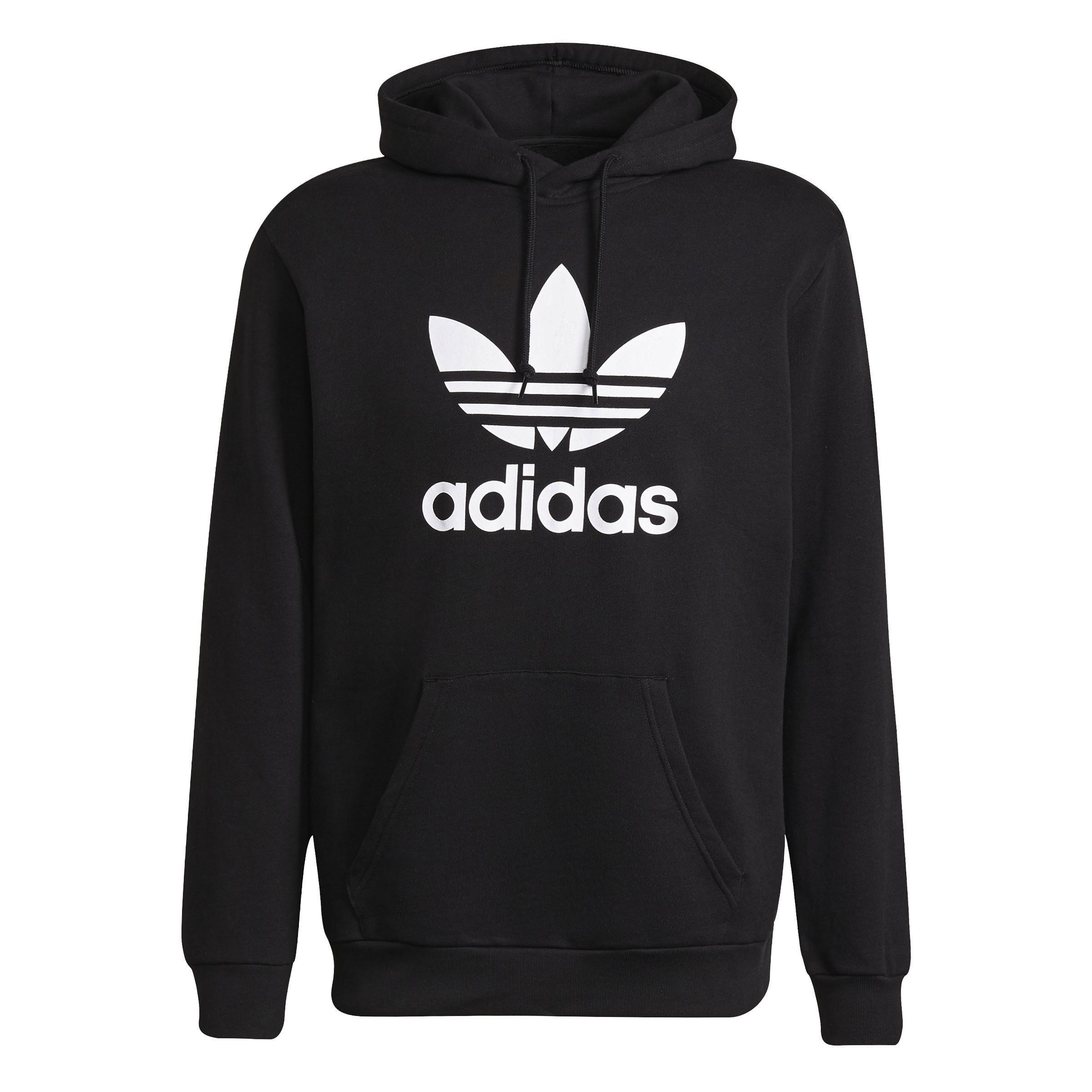 Adicolor Classics Trefoil Hoodie, Black, A901_ONE, large image number 0