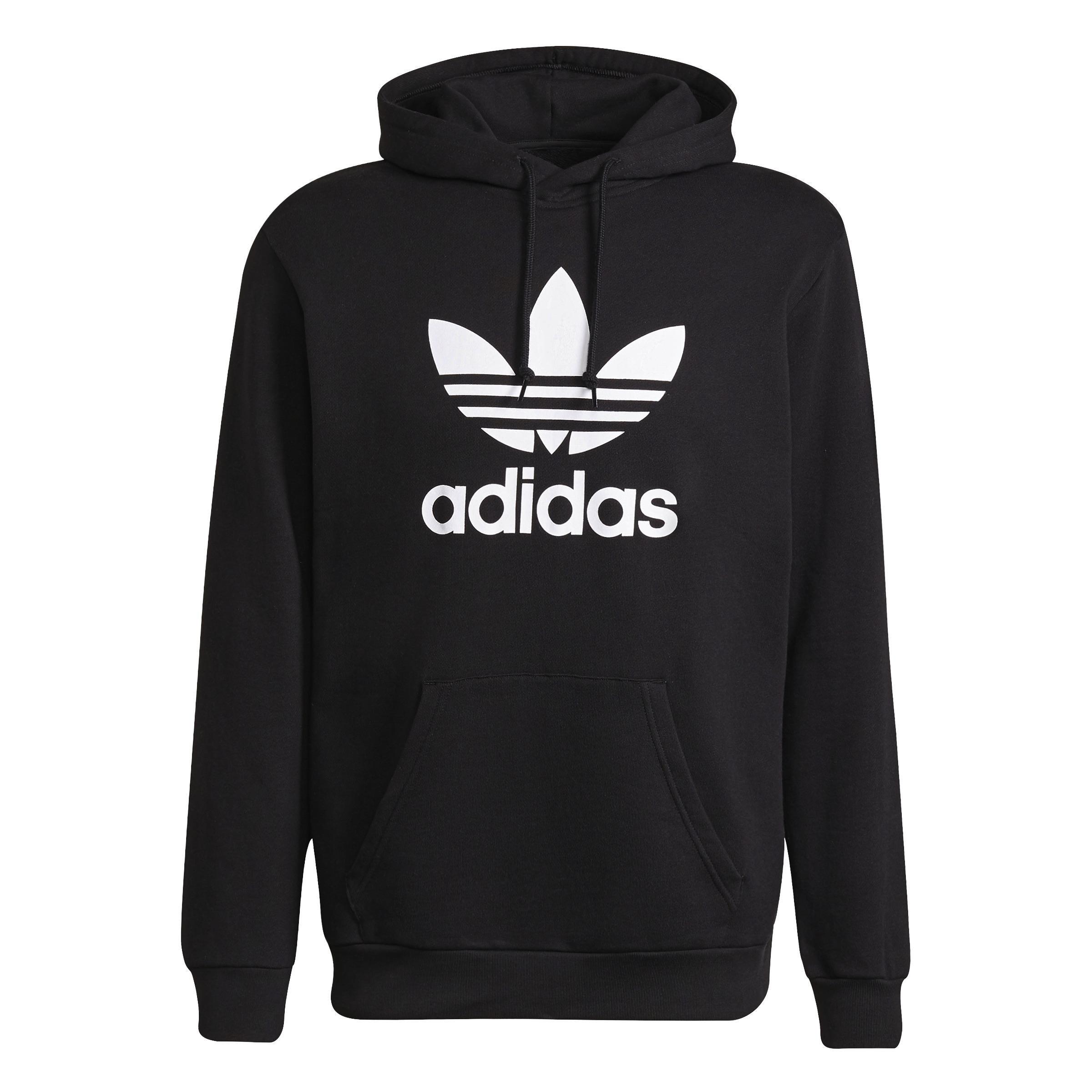 Adicolor Classics Trefoil Hoodie, Black, A901_ONE, large image number 1