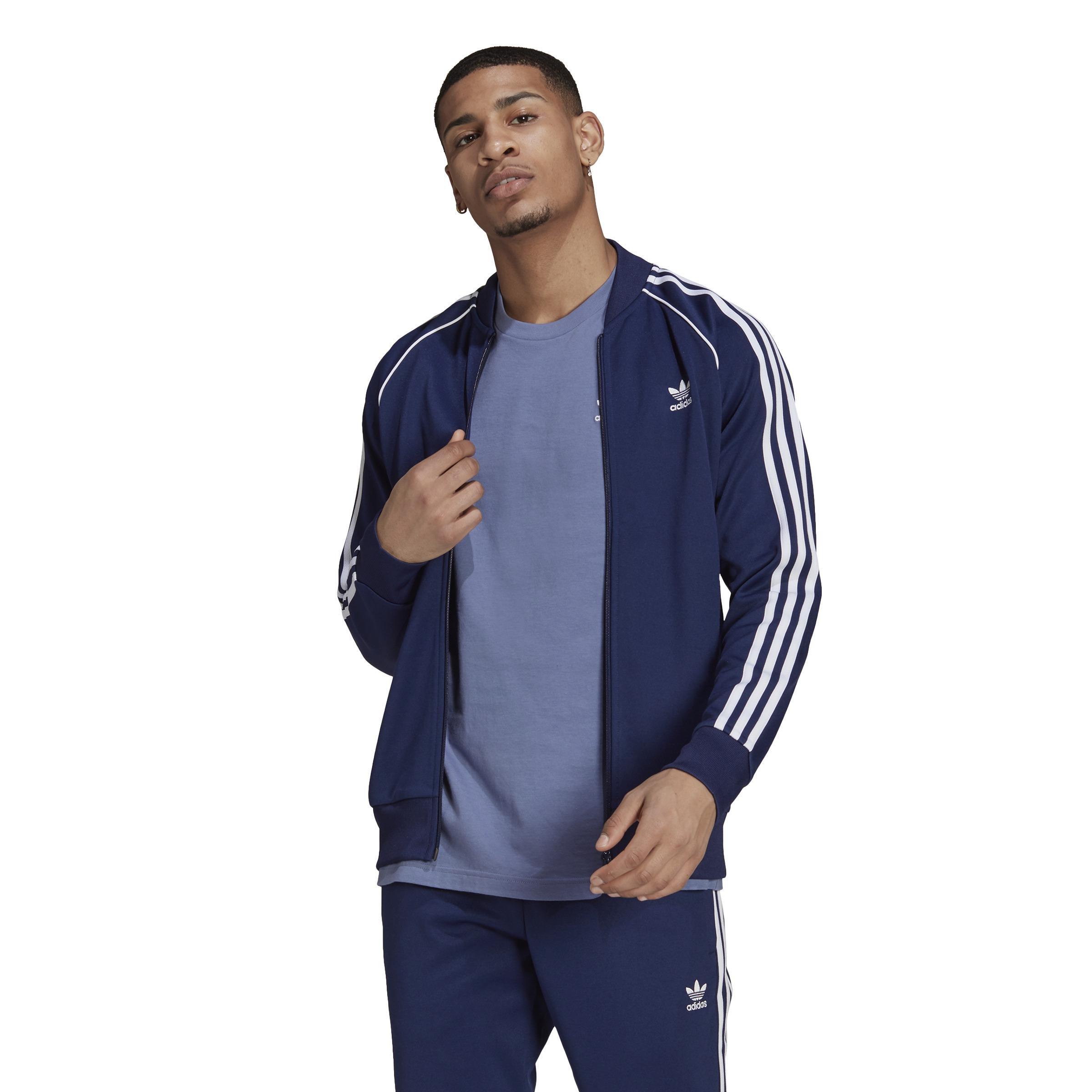 Men Sst Track Top, Blue, A901_ONE, large image number 1