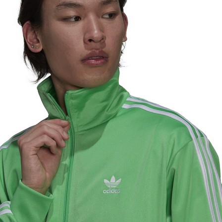 Men Adicolor Classics Firebird Track Top, Green, A901_ONE, large image number 6