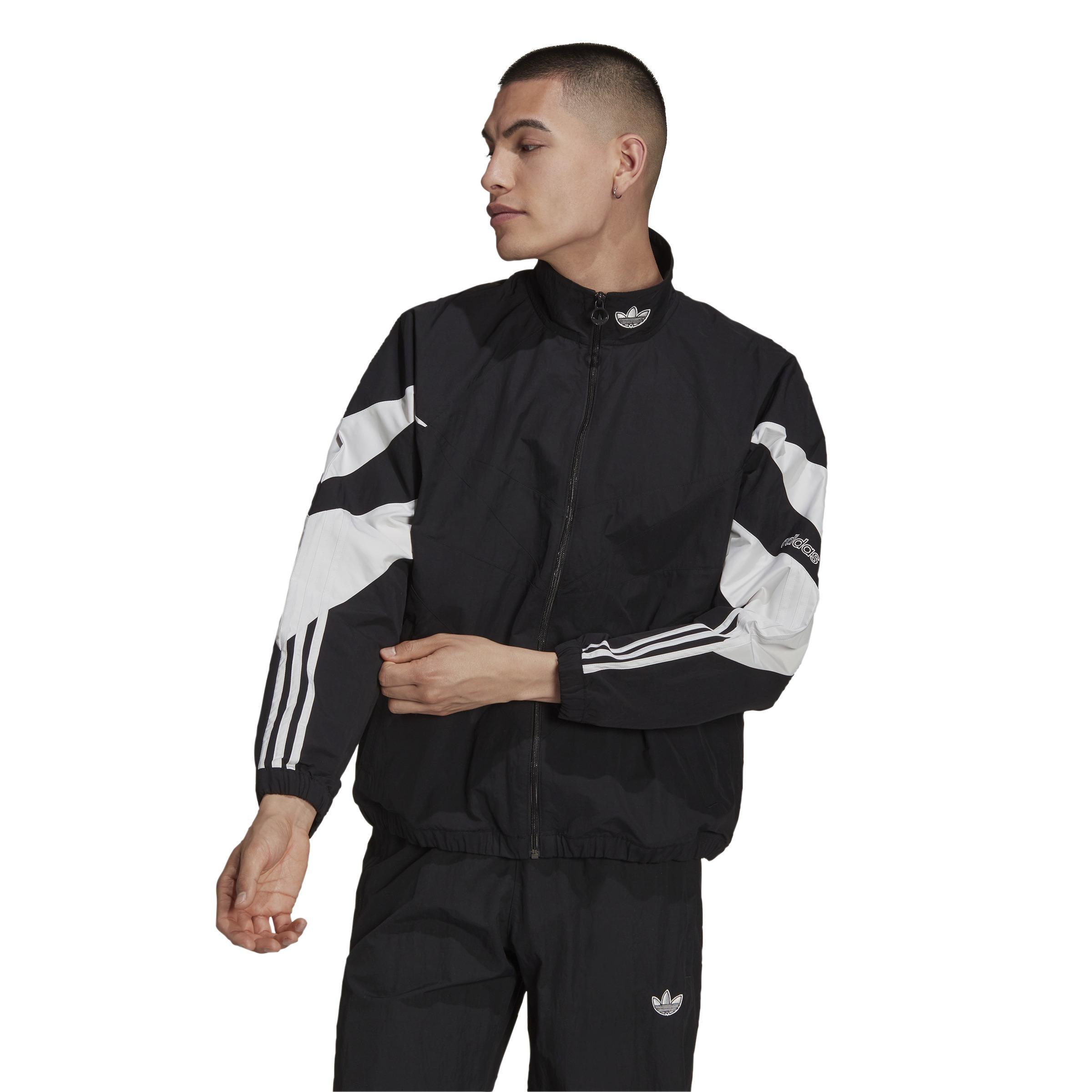 Sprt Shark Woven Track Top, Black, , large image number 1