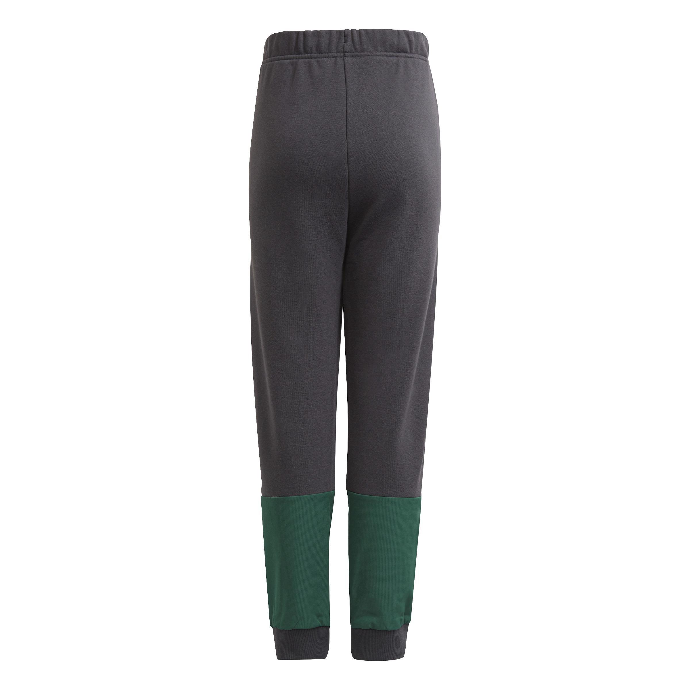 Kids Badge Of Sport Joggers, Grey, A901_ONE, large image number 2