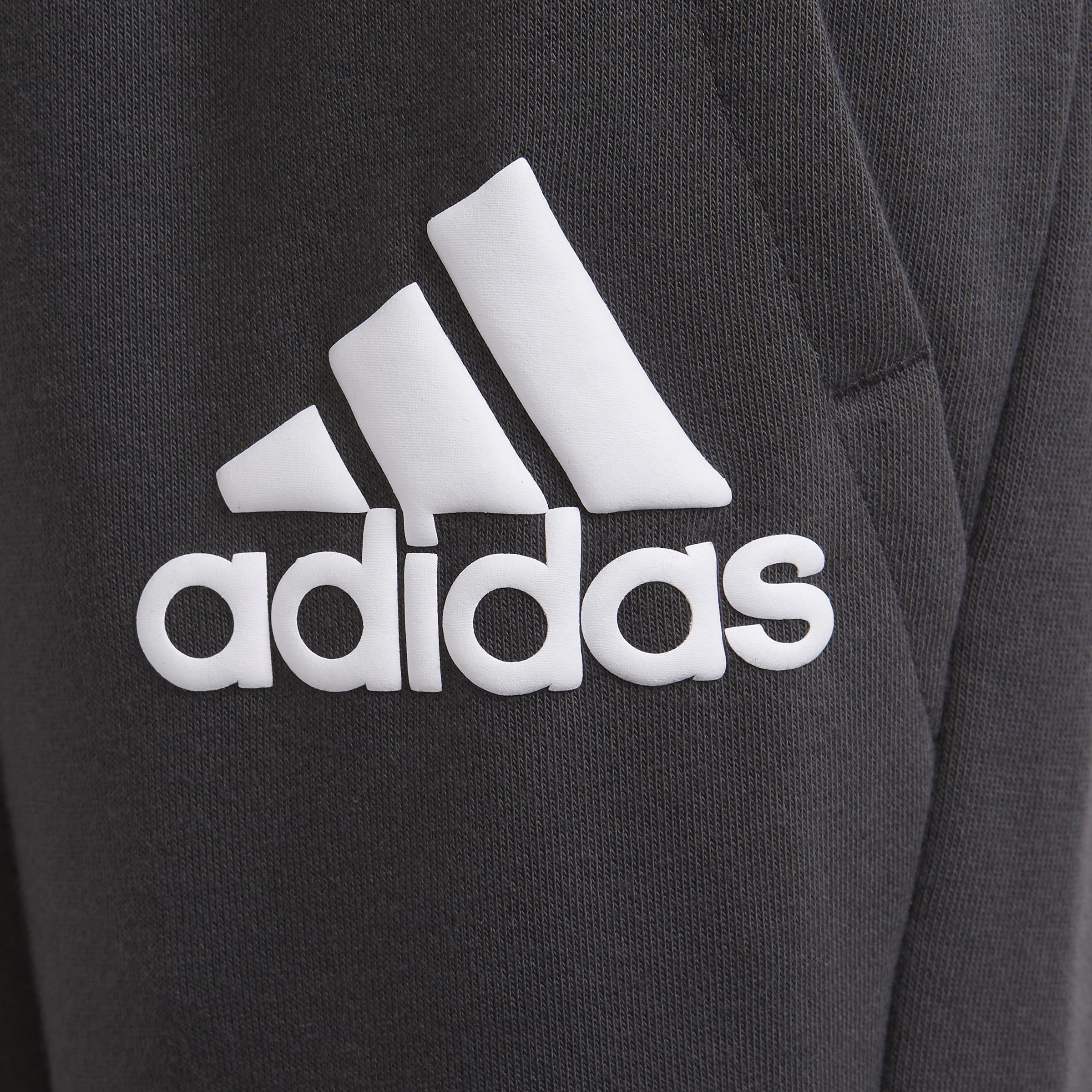 Kids Badge Of Sport Joggers, Grey, A901_ONE, large image number 4