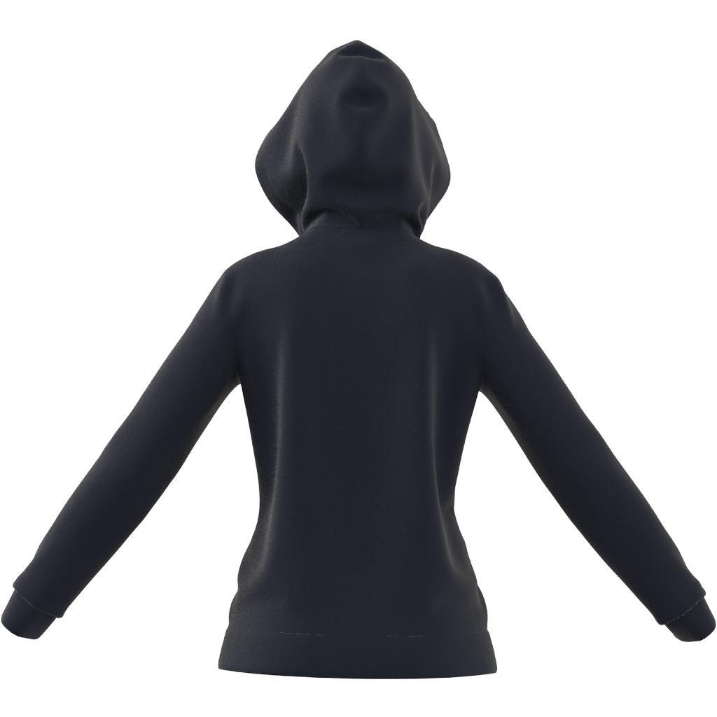 Essentials Logo Full-Zip Hoodie, Blue, , large image number 9