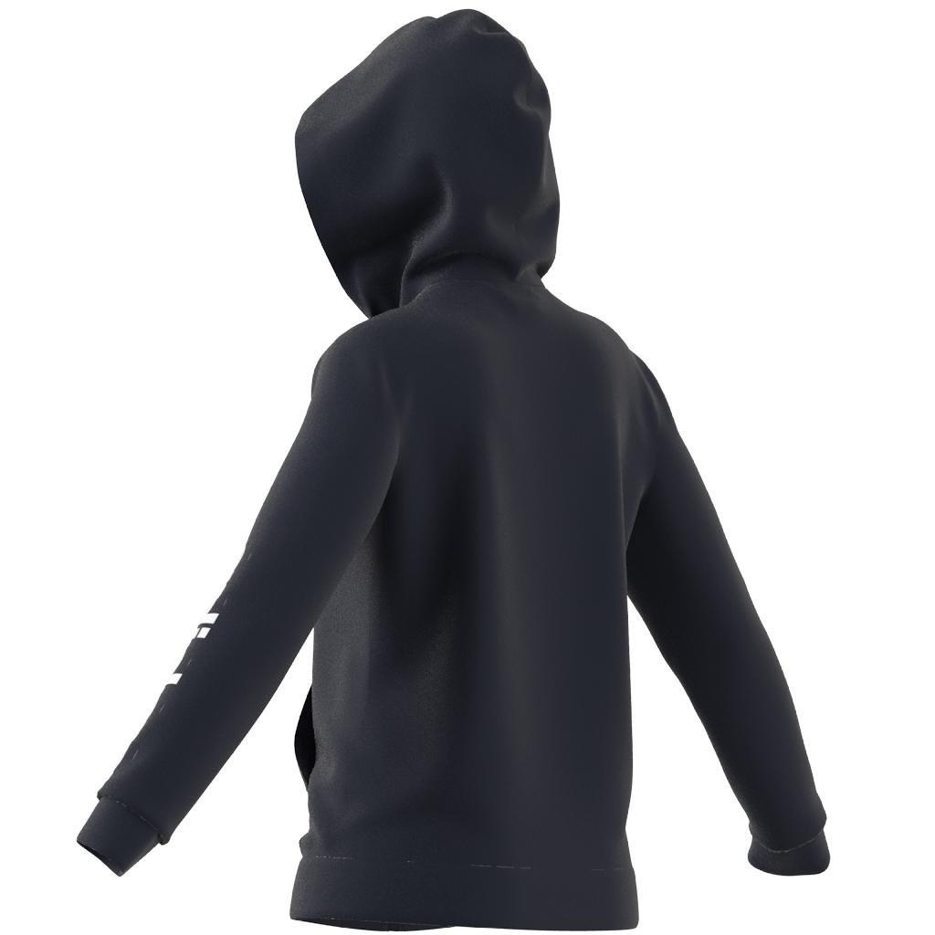 Essentials Logo Full-Zip Hoodie, Blue, , large image number 10