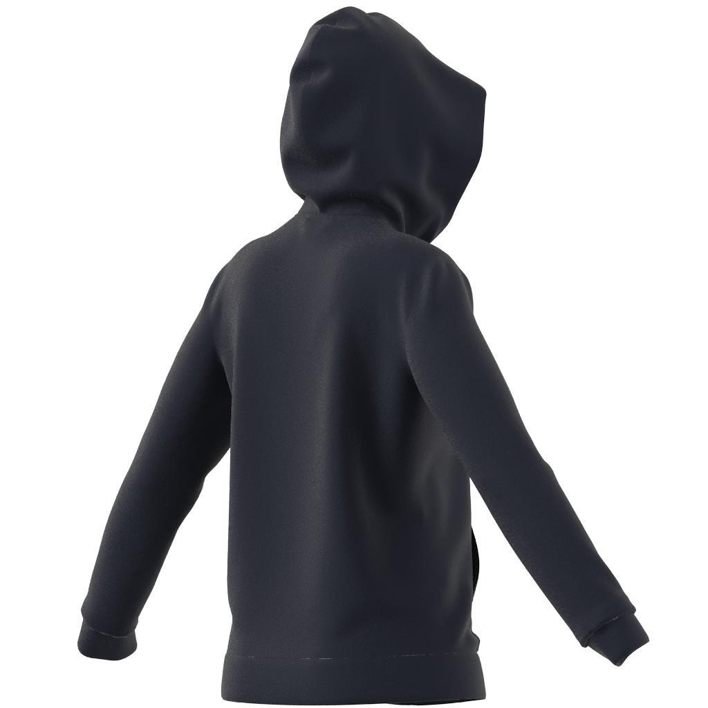 Essentials Logo Full-Zip Hoodie, Blue, , large image number 11