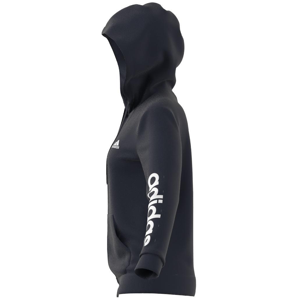 Essentials Logo Full-Zip Hoodie, Blue, , large image number 13
