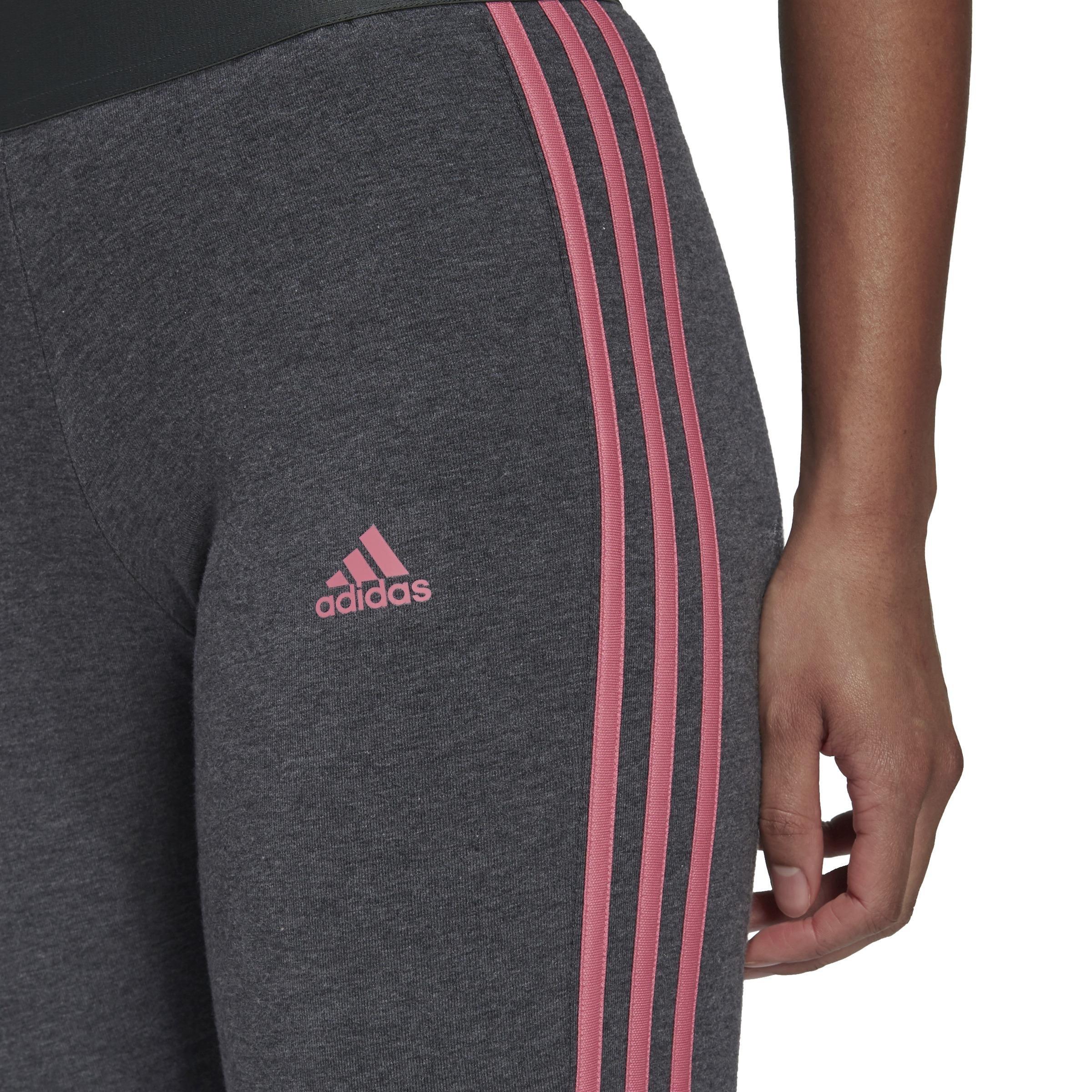 3 Stripes Leggings, Grey, A901_ONE, large image number 3