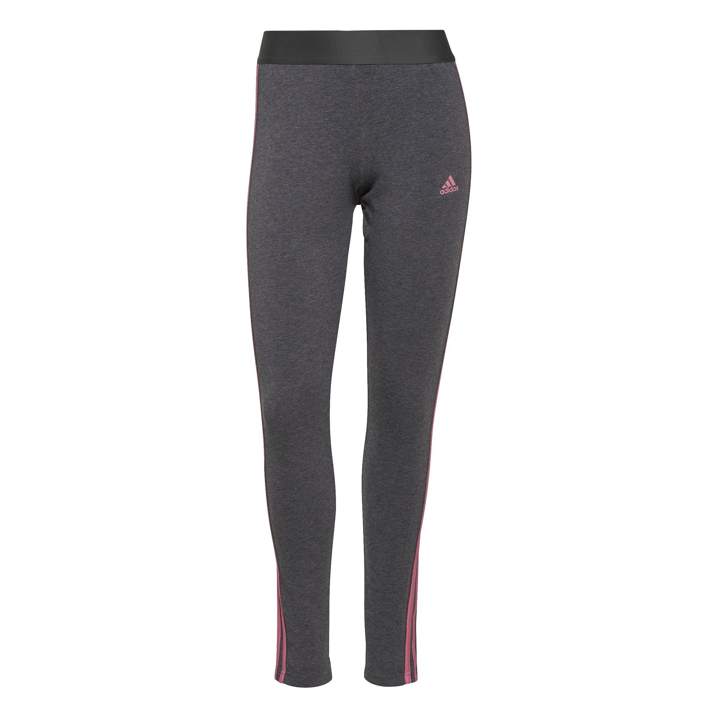 Women 3 Stripes Leggings, Grey, A901_ONE, large image number 5