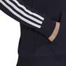 Women Essentials Fleece 3-Stripes Full-Zip Hoodie , Navy, A901_ONE, thumbnail image number 6
